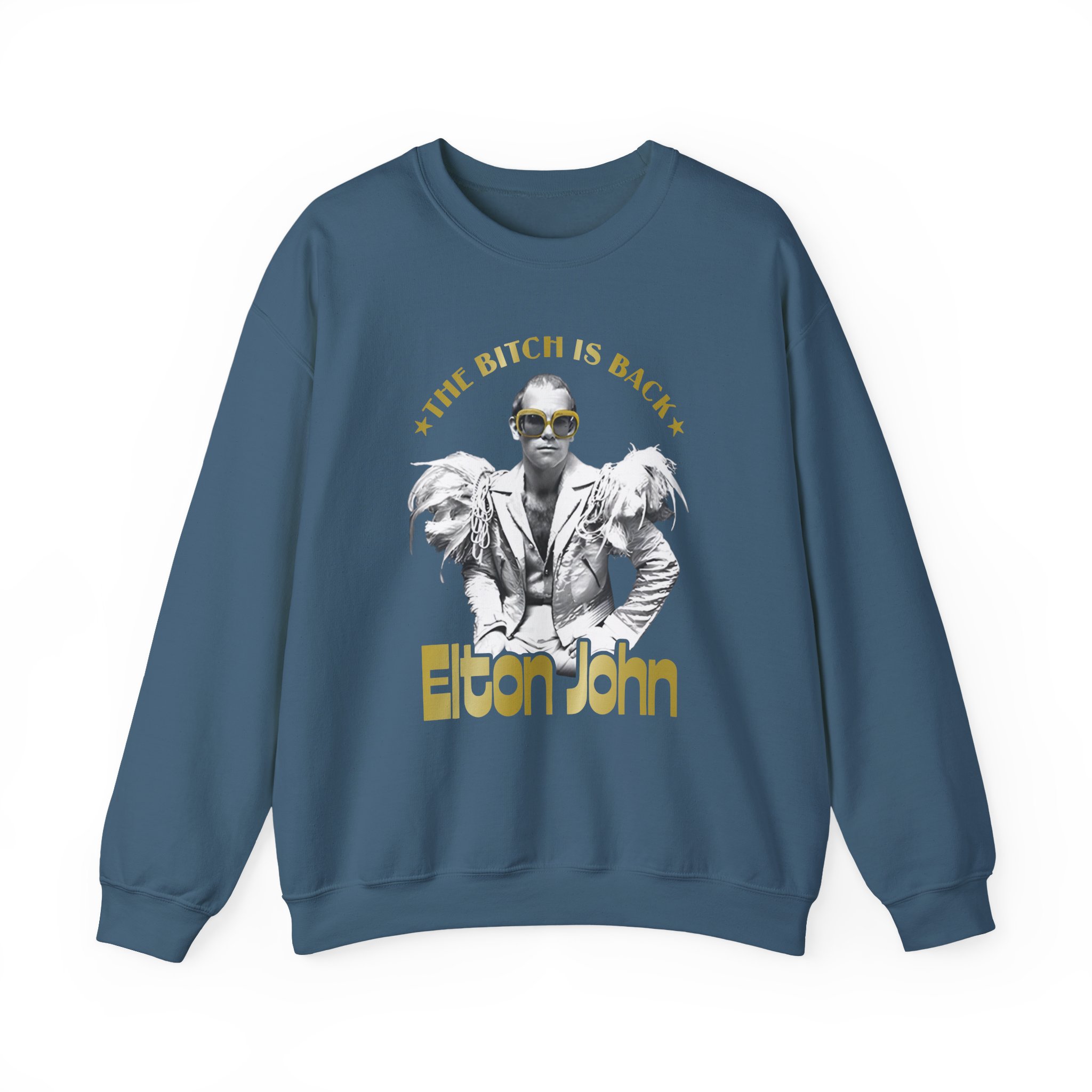Ej Farewell Bitch is Back Foil Unisex Heavy Blend™ Crewneck Sweatshirt - Image 13