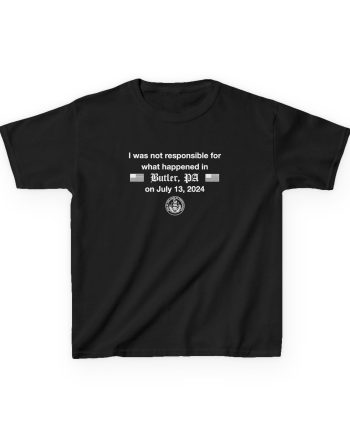 Jschlatt the Presidential Mishap Kids Heavy Cotton™ Tee