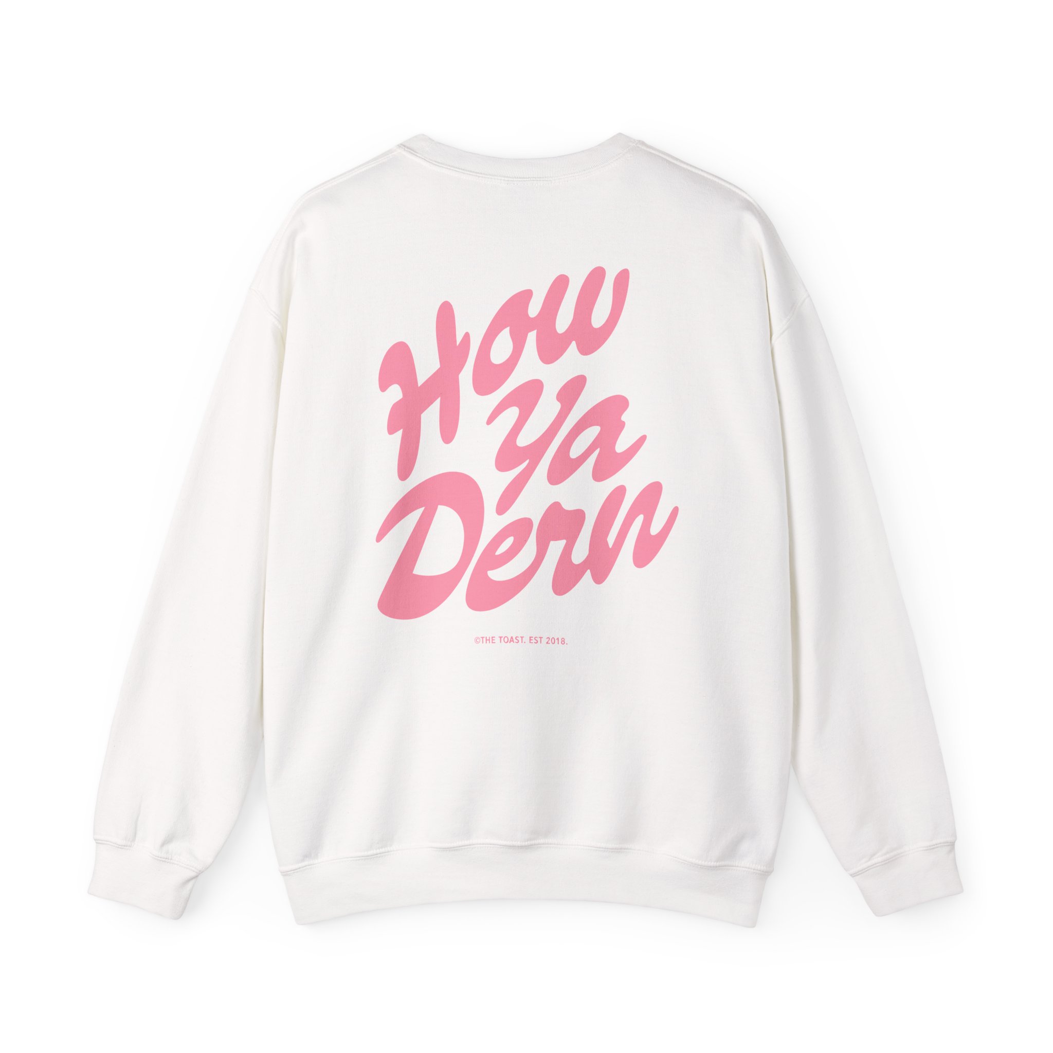 The Toast How Ya Dern Unisex Heavy Blend™ Crewneck Sweatshirt - Image 2