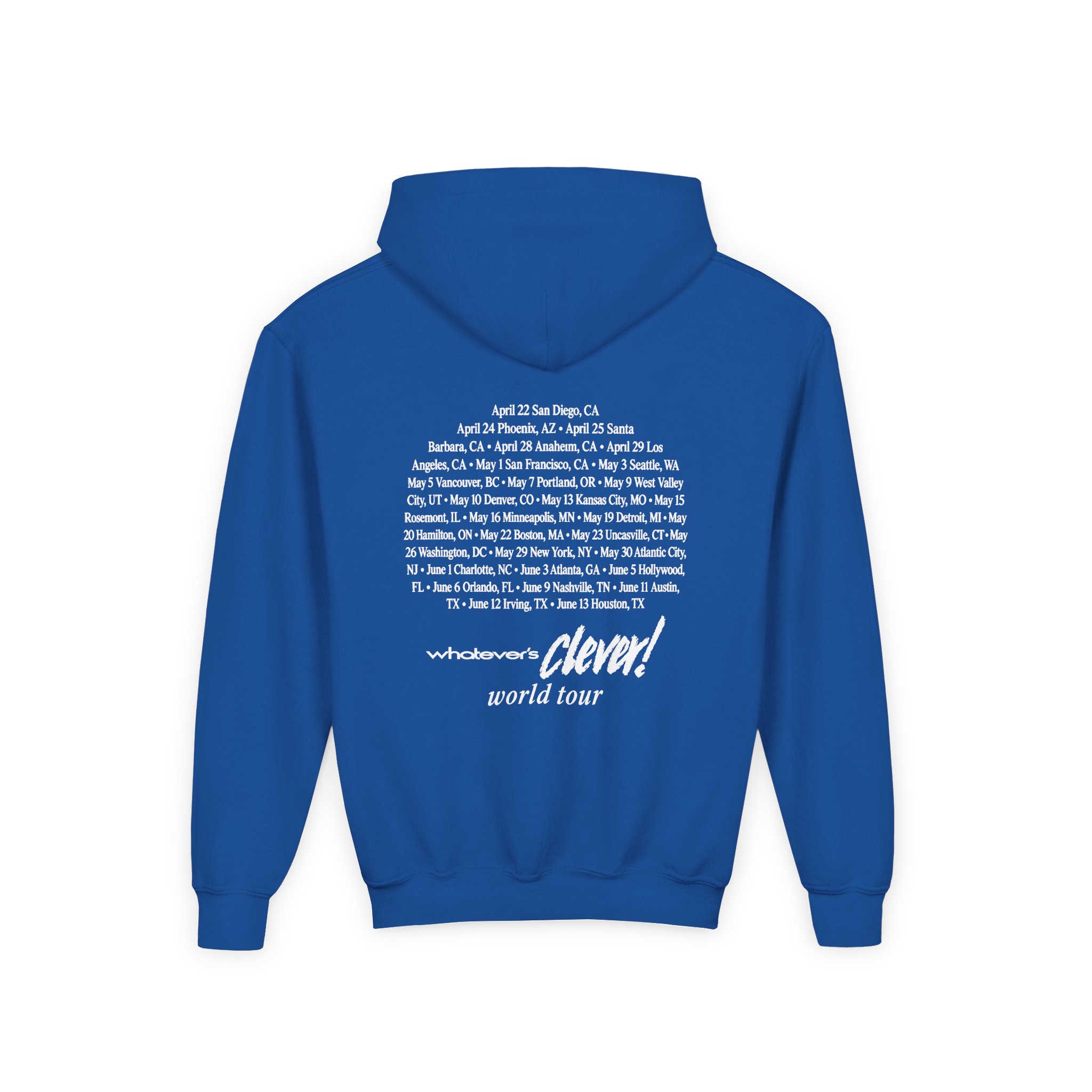 Charlie Puth Charlie Puth 2026 Tour Youth Heavy Blend Hooded Sweatshirt - Image 10