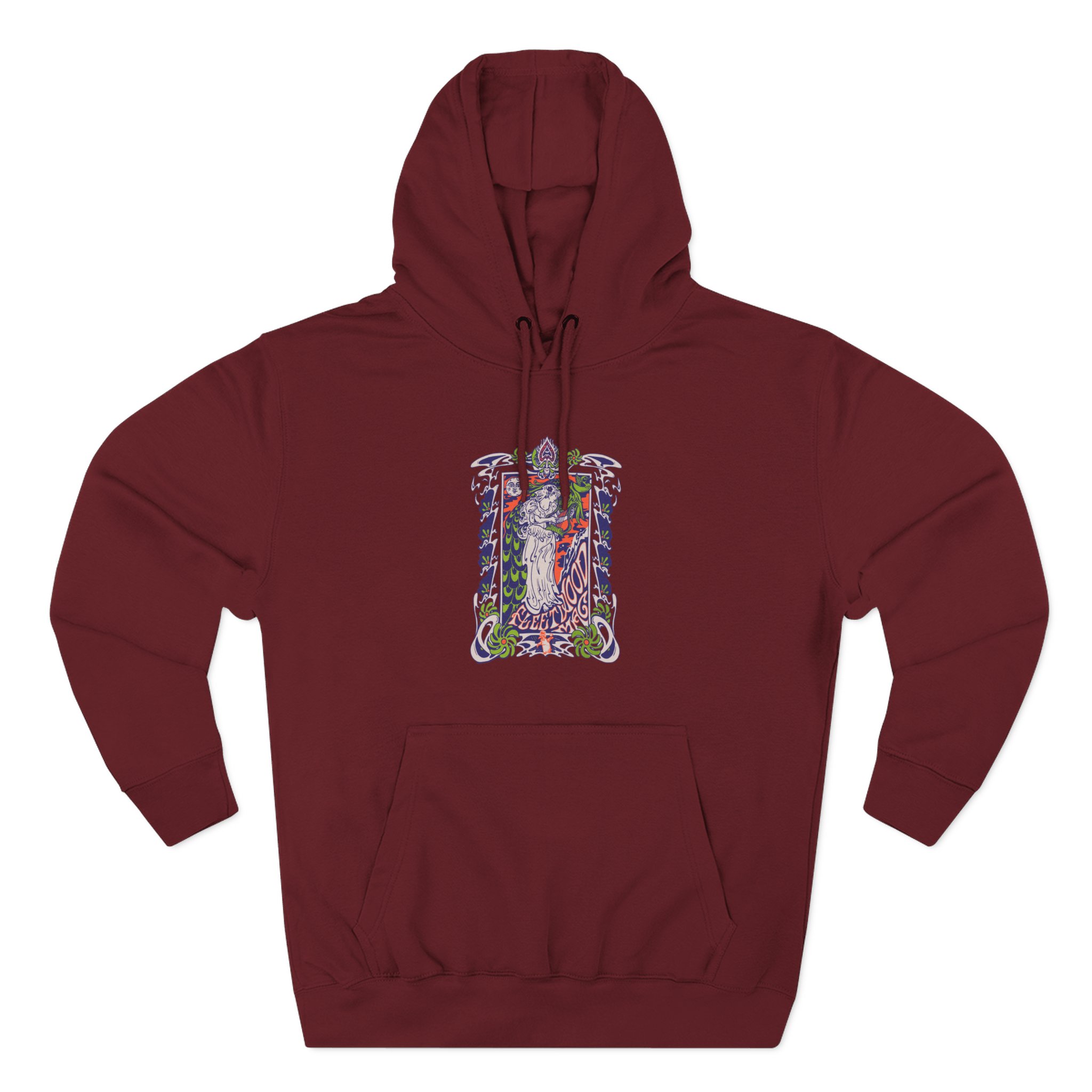 Fleetwood Mac Lady Lyre Three-panel Fleece Hoodie - Image 9