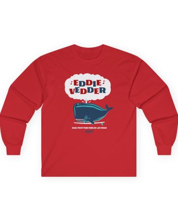 Eddie Vedder Whale Unisex Ultra Cotton Long Sleeve Tee