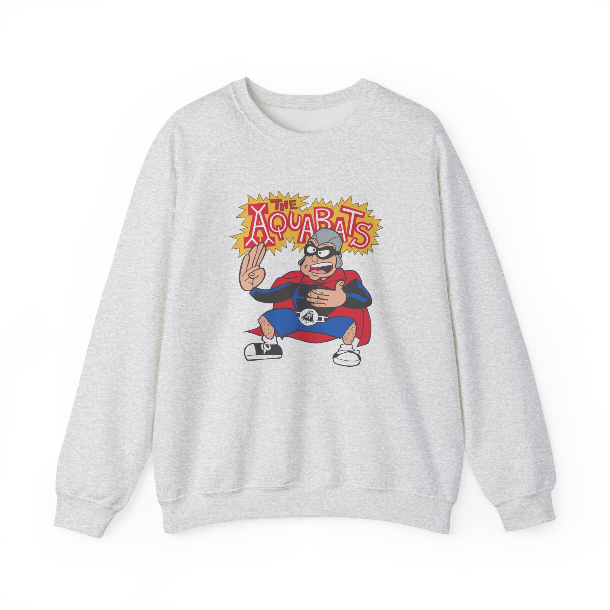 The Aquabats Bat Commander Unisex Heavy Blend™ Crewneck Sweatshirt - Image 3