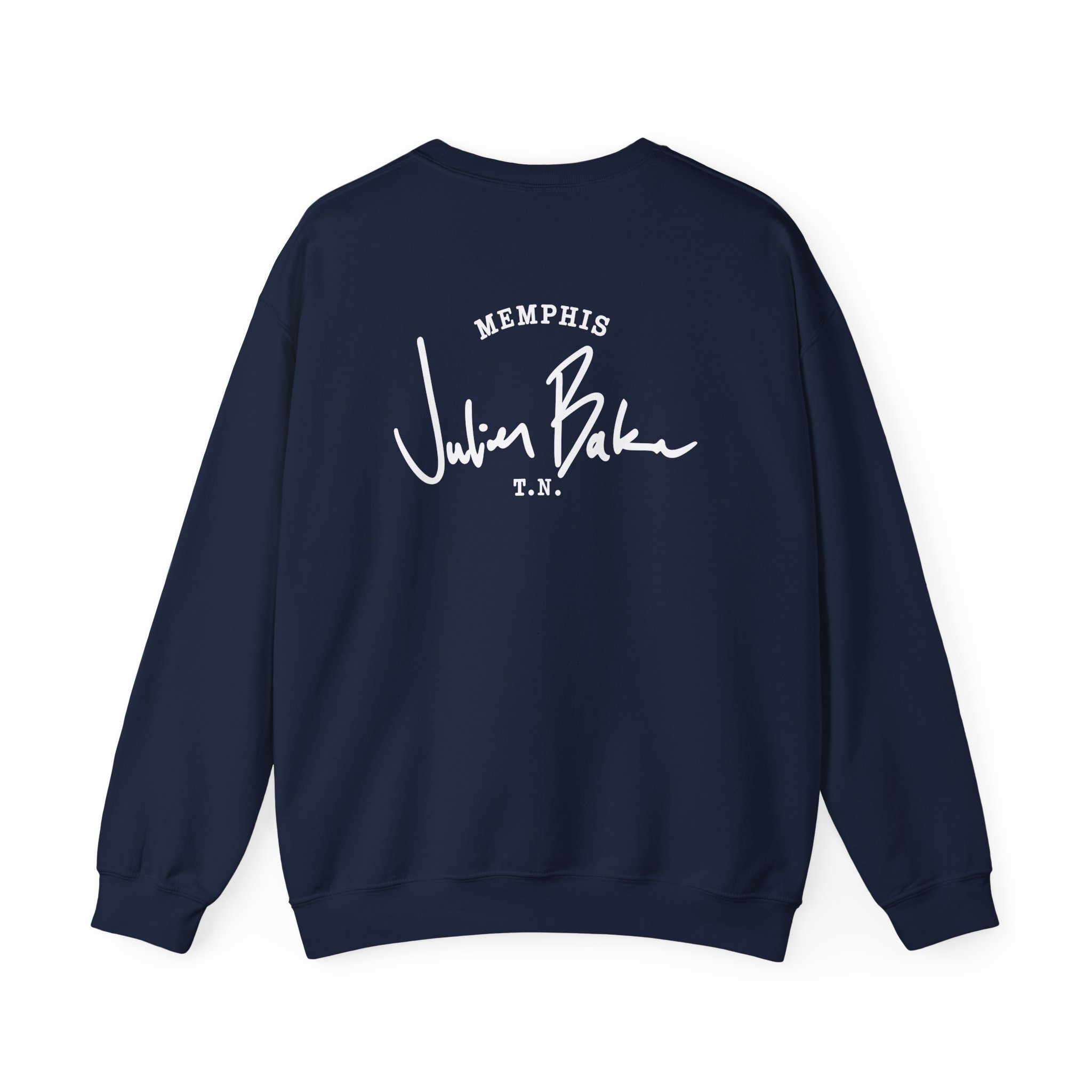 Julien Baker "Work Shirt" Unisex Heavy Blend™ Crewneck Sweatshirt - Image 14