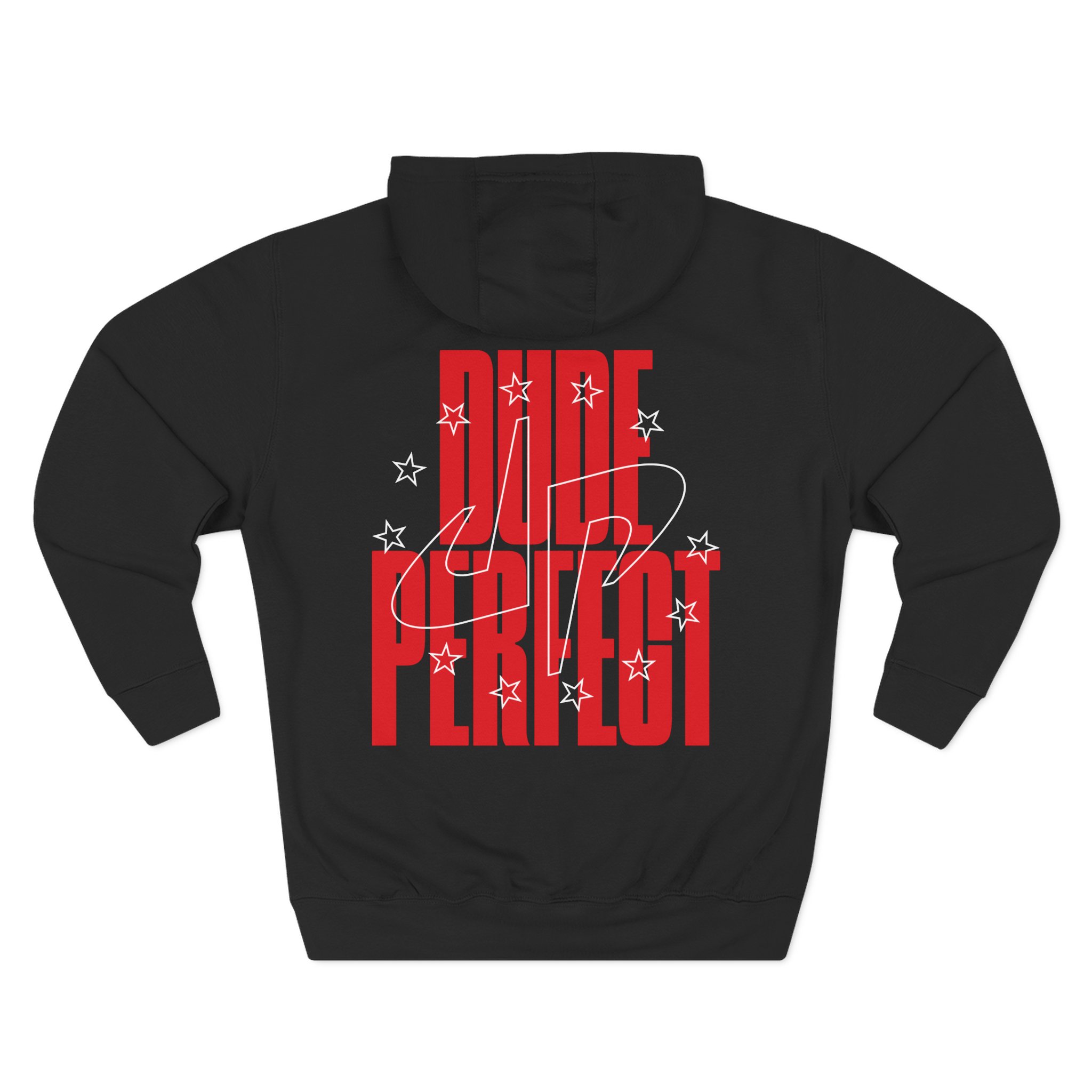 Dude Perfect All-american Three-Panel Fleece Hoodie - Image 6