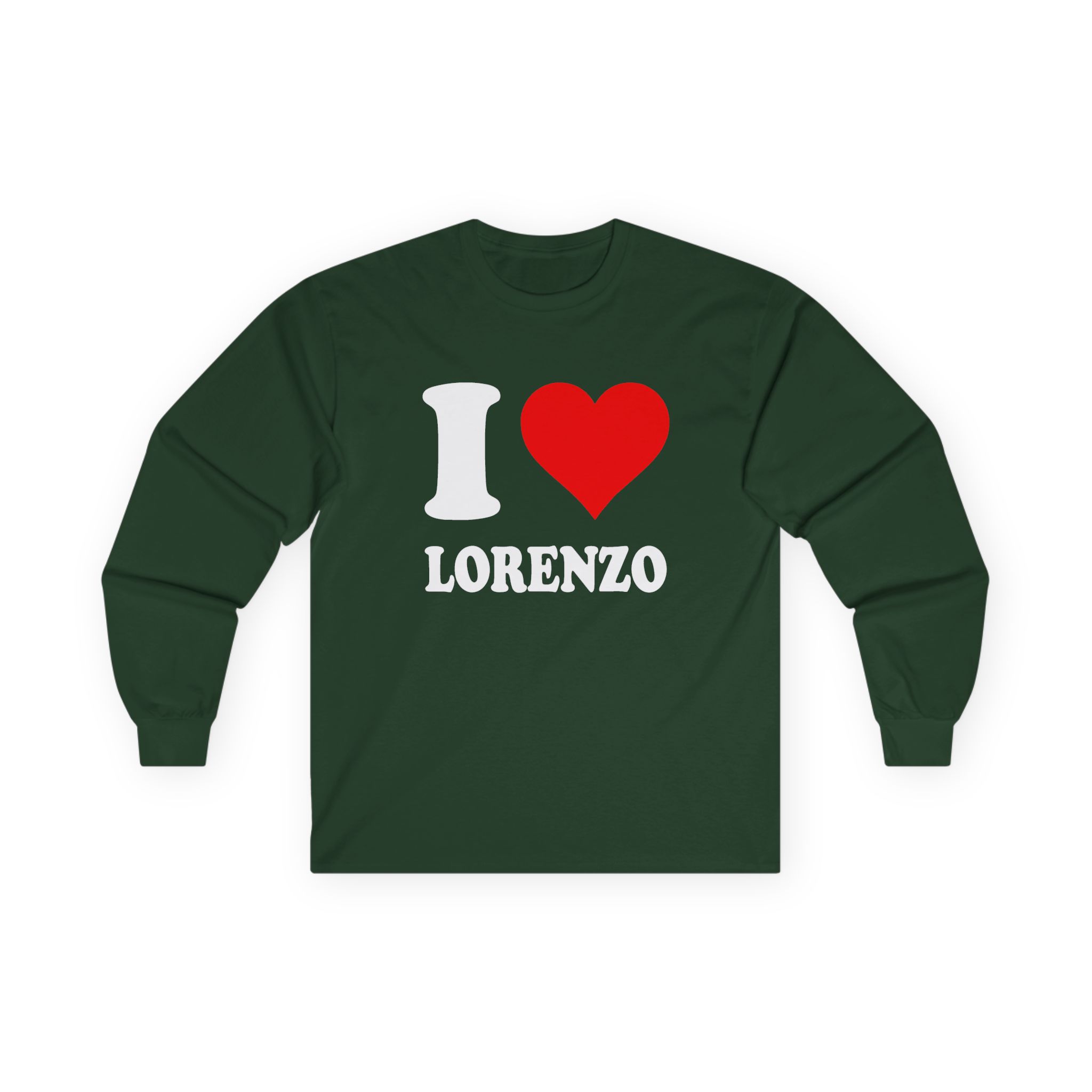 Chris Lorenzo I Love Unisex Ultra Cotton Long Sleeve Tee - Image 7