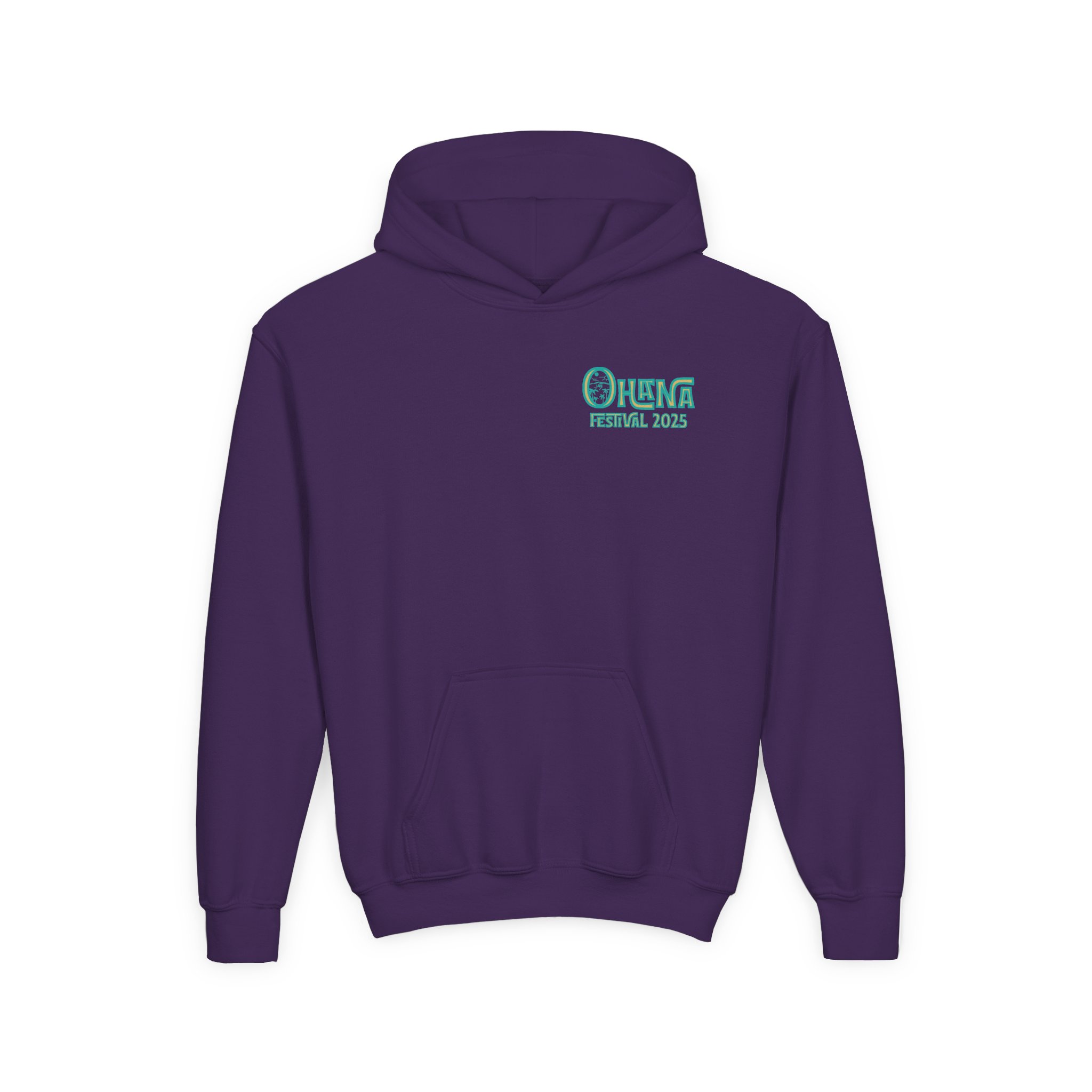 Eddie Vedder Ohana Festival Youth Heavy Blend Hooded Sweatshirt - Image 9