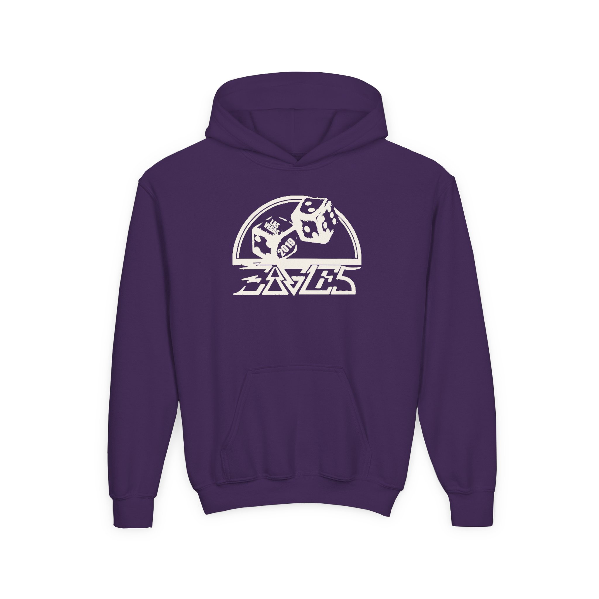 Youth The Eagles Las Vegas Heavy Blend Hooded Sweatshirt - Image 7
