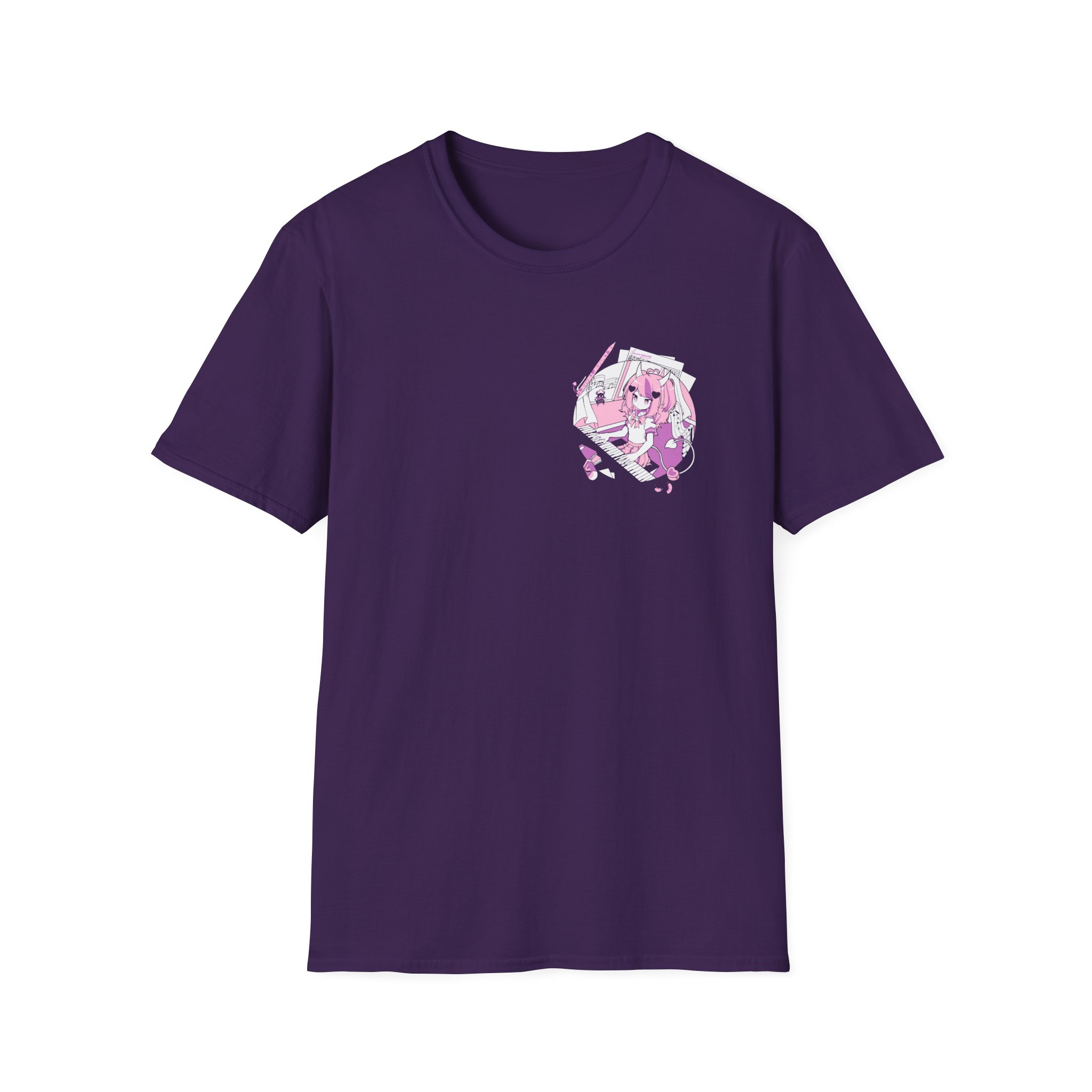 Ironmouse Anime Unisex Softstyle T-shirt - Image 13