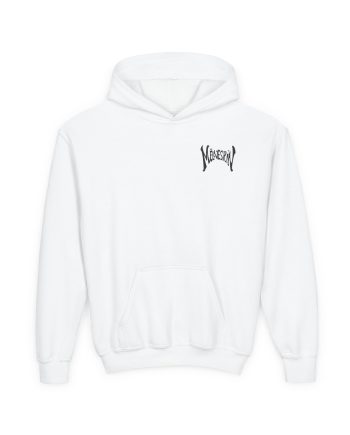Maneskin Pocket Logo & Zitti e Buoni Circle Youth Heavy Blend Hooded Sweatshirt