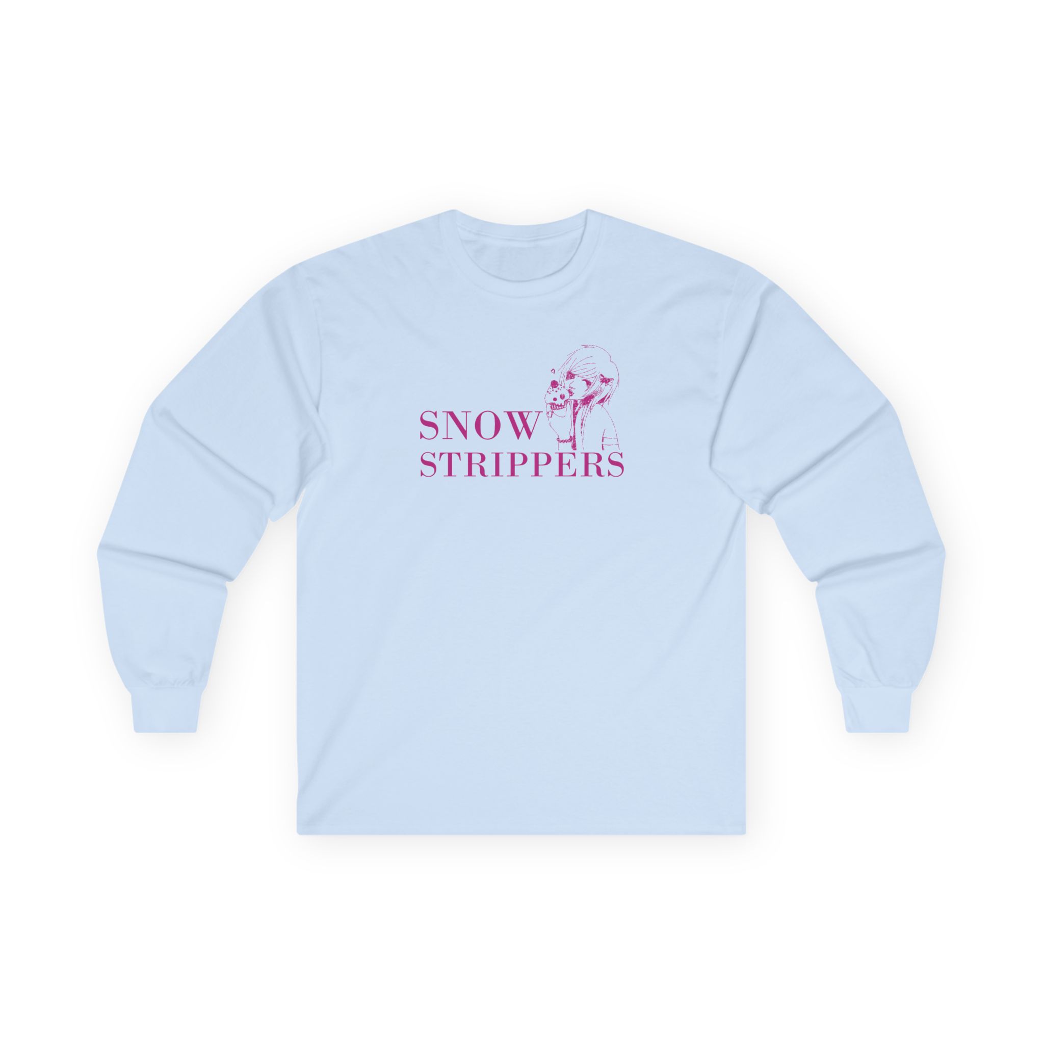 Snow Strippers Unisex Ultra Cotton Long Sleeve Tee - Image 5