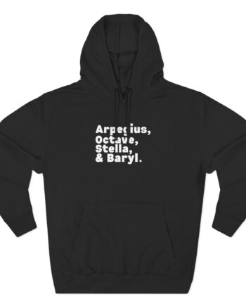 Daft Punk Crescendolls Three-Panel Fleece Hoodie