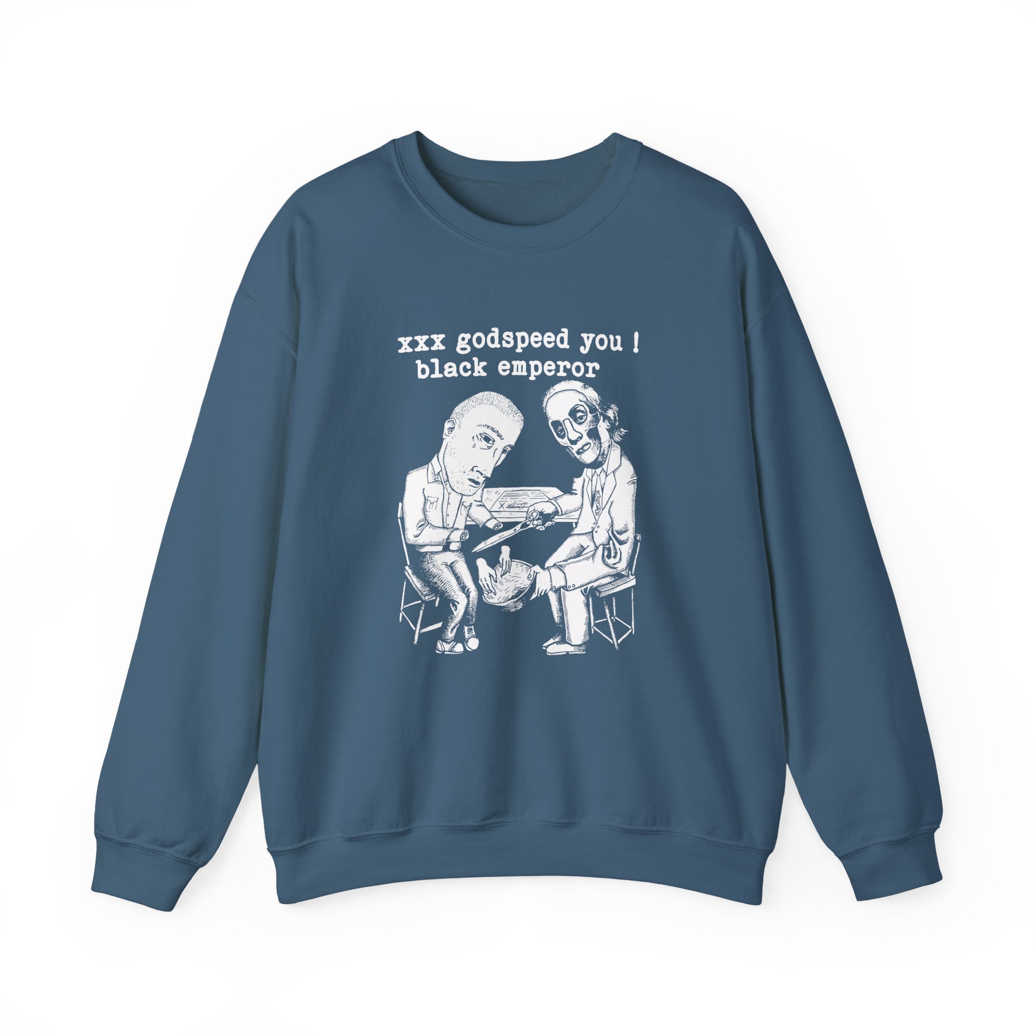 Godspeed You Black Emperor xxx godspeed you ! black emperor Unisex Heavy Blend™ Crewneck Sweatshirt - Image 17