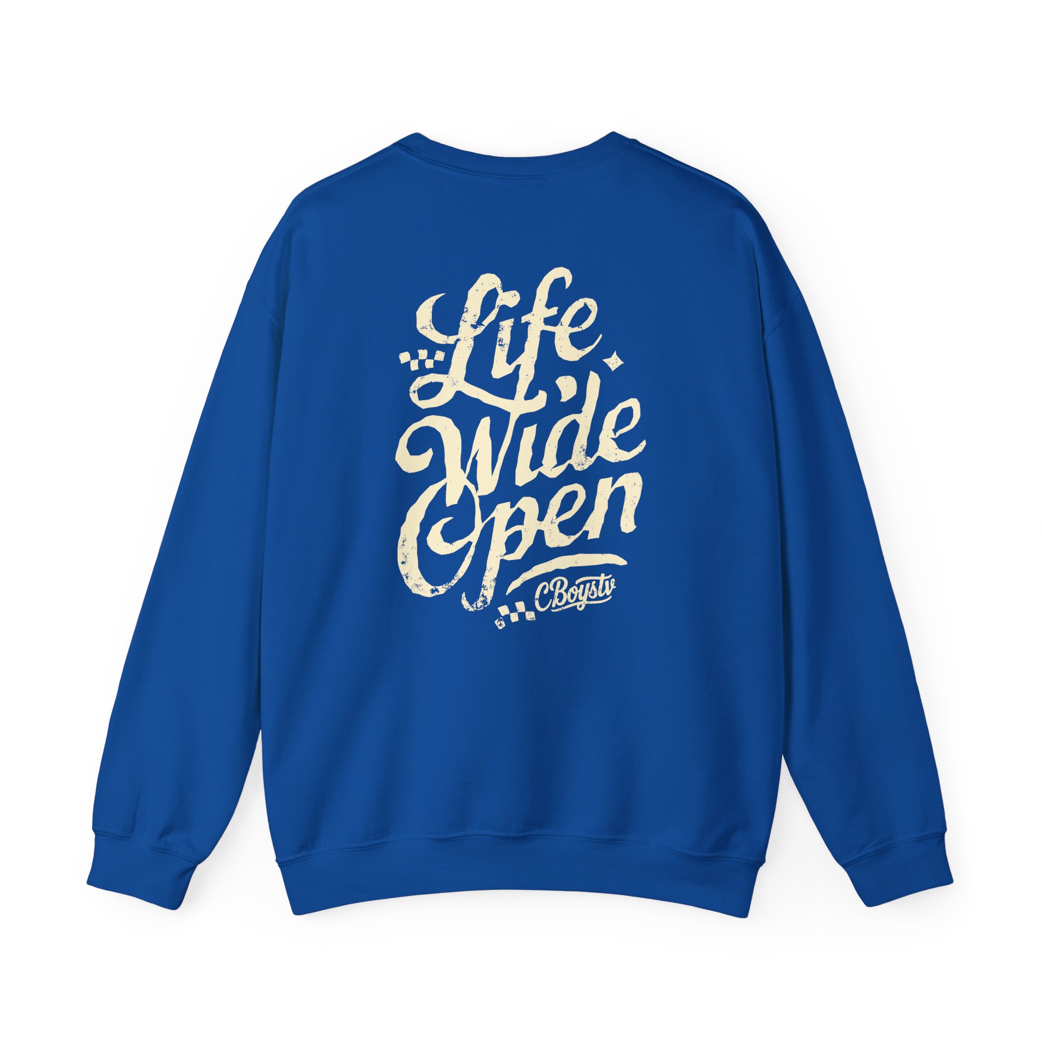 Cboystv Tan Script Unisex Heavy Blend™ Crewneck Sweatshirt - Image 18