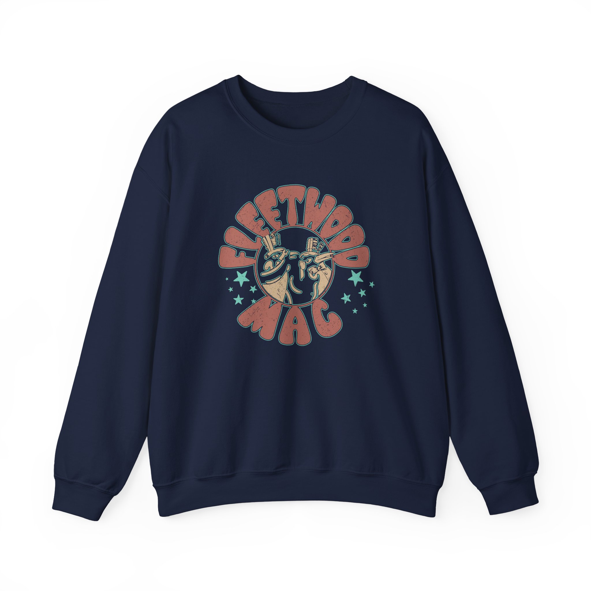 Fleetwood Mac Stars & Penguins Unisex Heavy Blend™ Crewneck Sweatshirt - Image 5