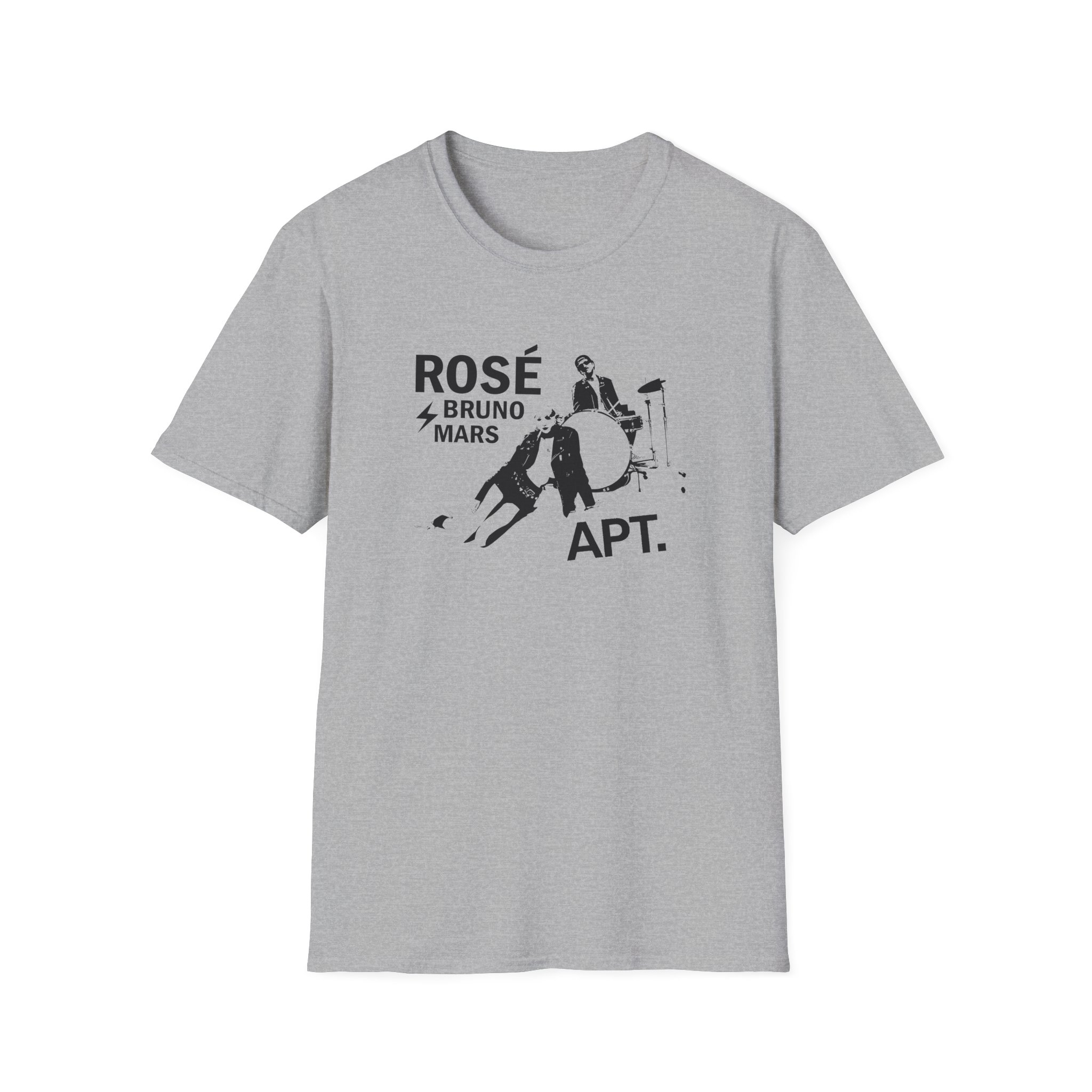 Bruno Mars Apt Unisex Softstyle T-Shirt - Image 7