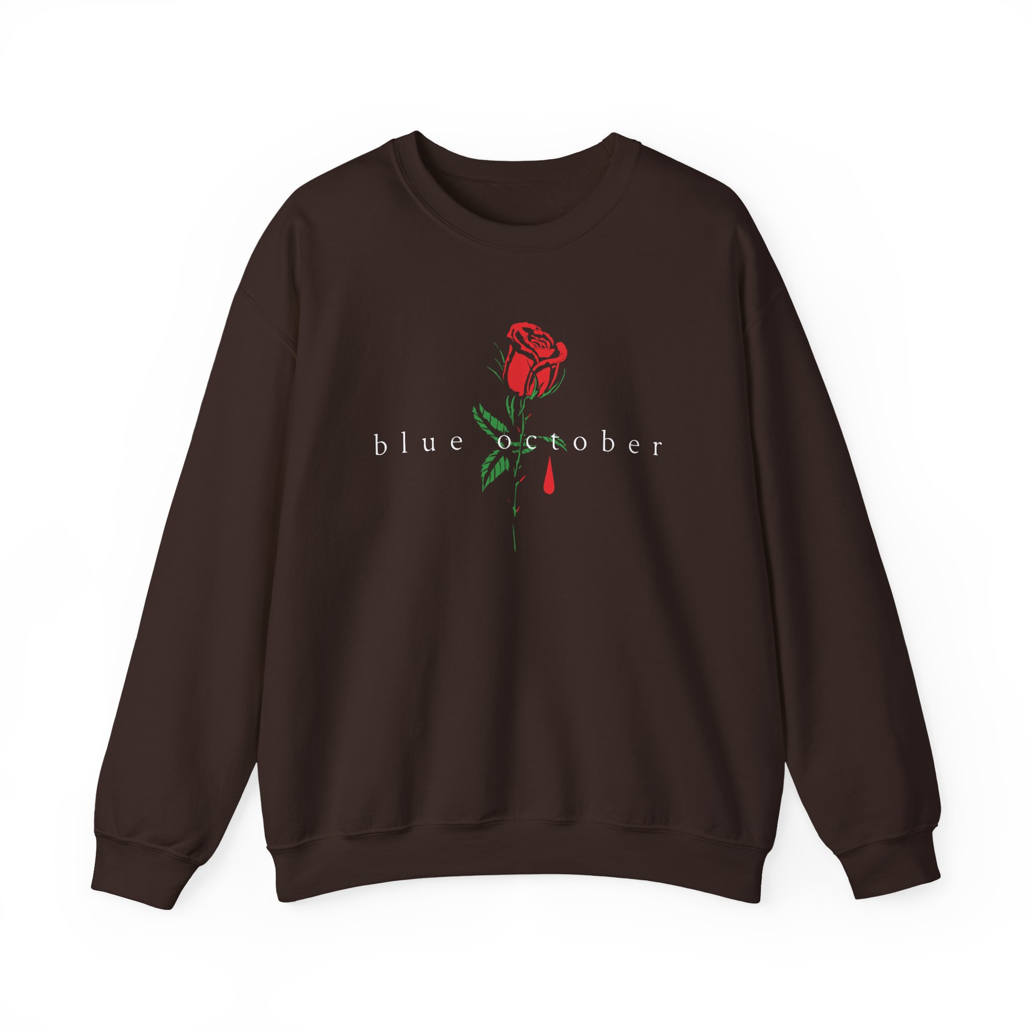 Blue October the Answers Unisex Heavy Blend™ Crewneck Sweatshirt - Image 3