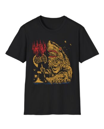 Chat Pile Tropical Beaches Unisex Softstyle T-shirt
