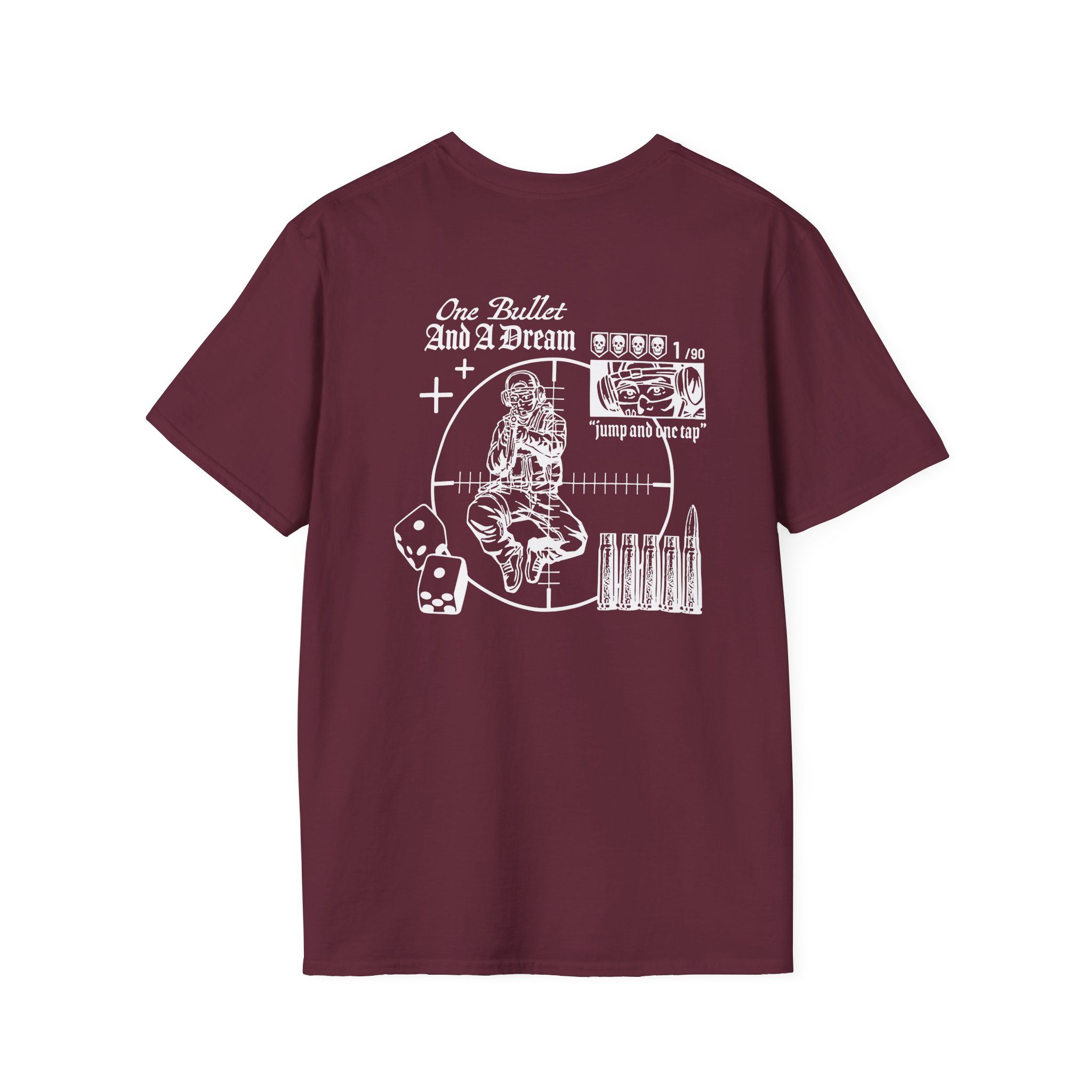 Shroud One Bulle Unisex Softstyle T-Shirt - Image 4