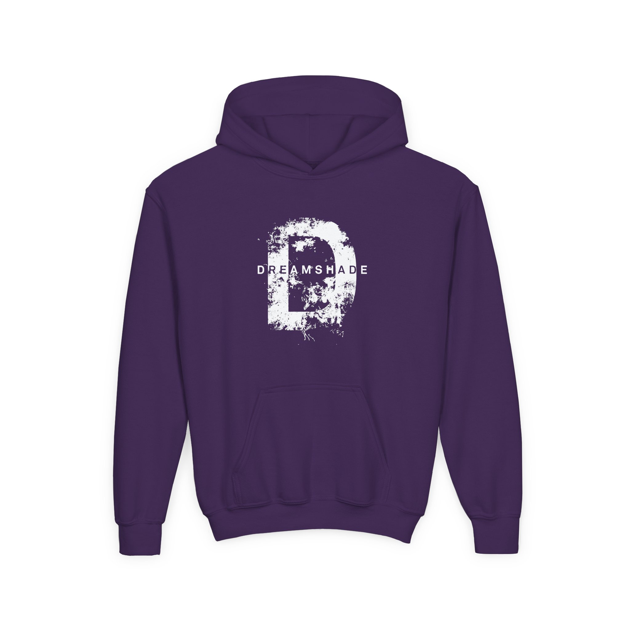 Smoke Dreamshade Youth Heavy Blend Hooded Sweatshirt - Image 13