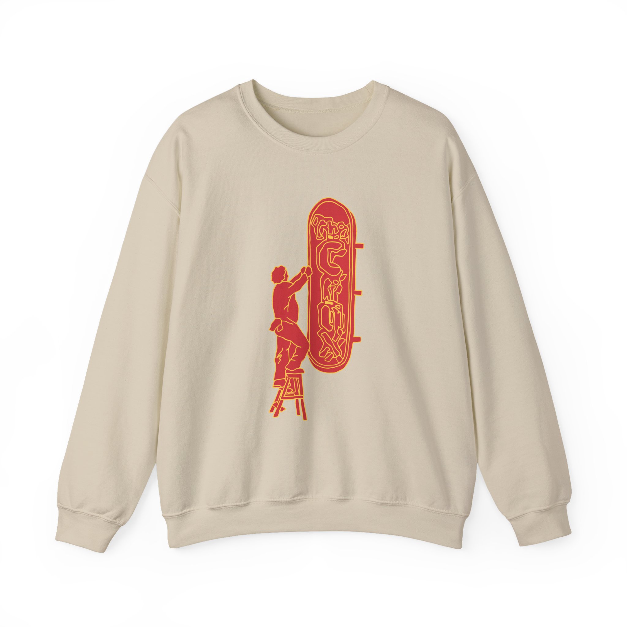 Djo The Crux Sign Unisex Heavy Blend™ Crewneck Sweatshirt