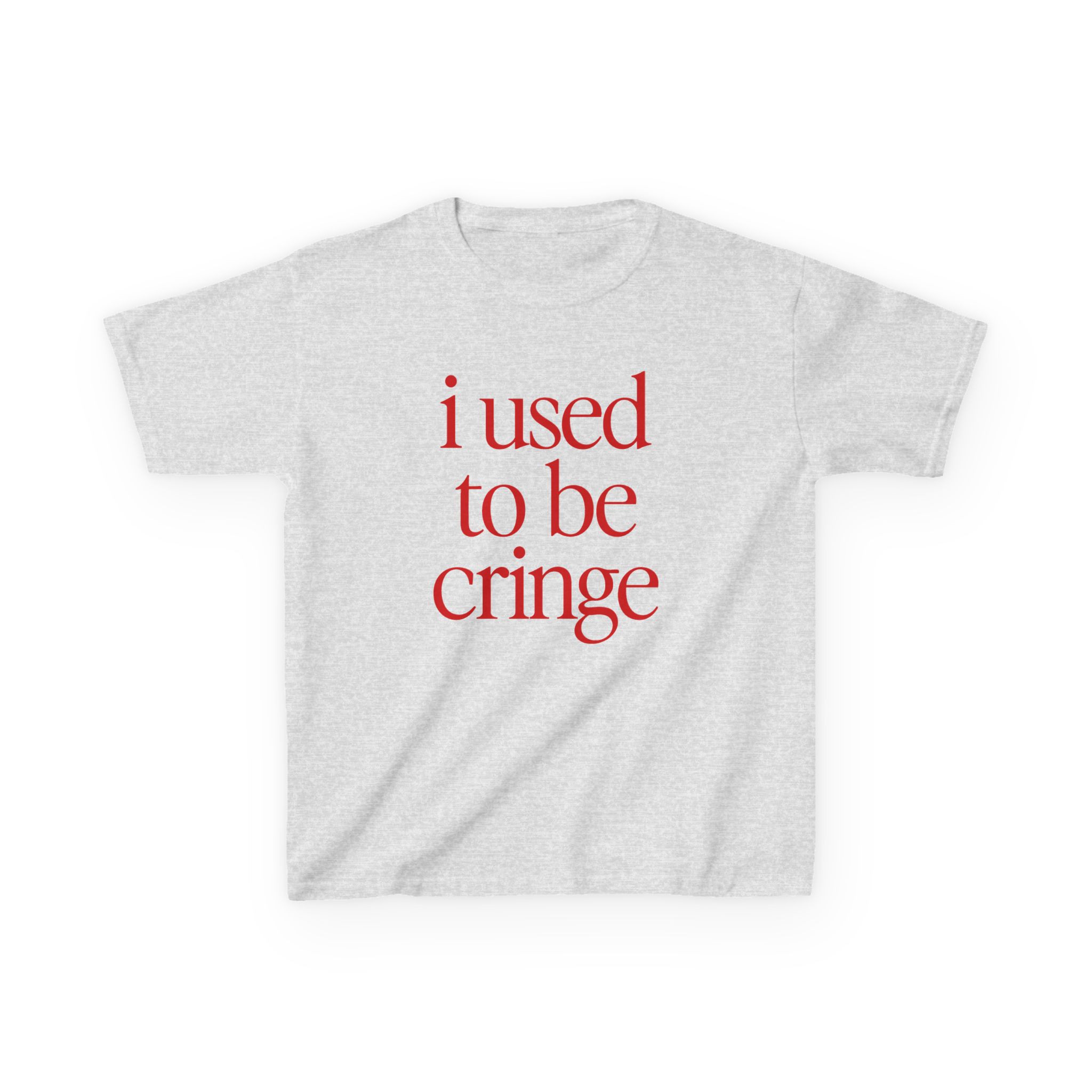 Charlie Puth I Used To Be Cringe Kids Heavy Cotton™ Tee - Image 5