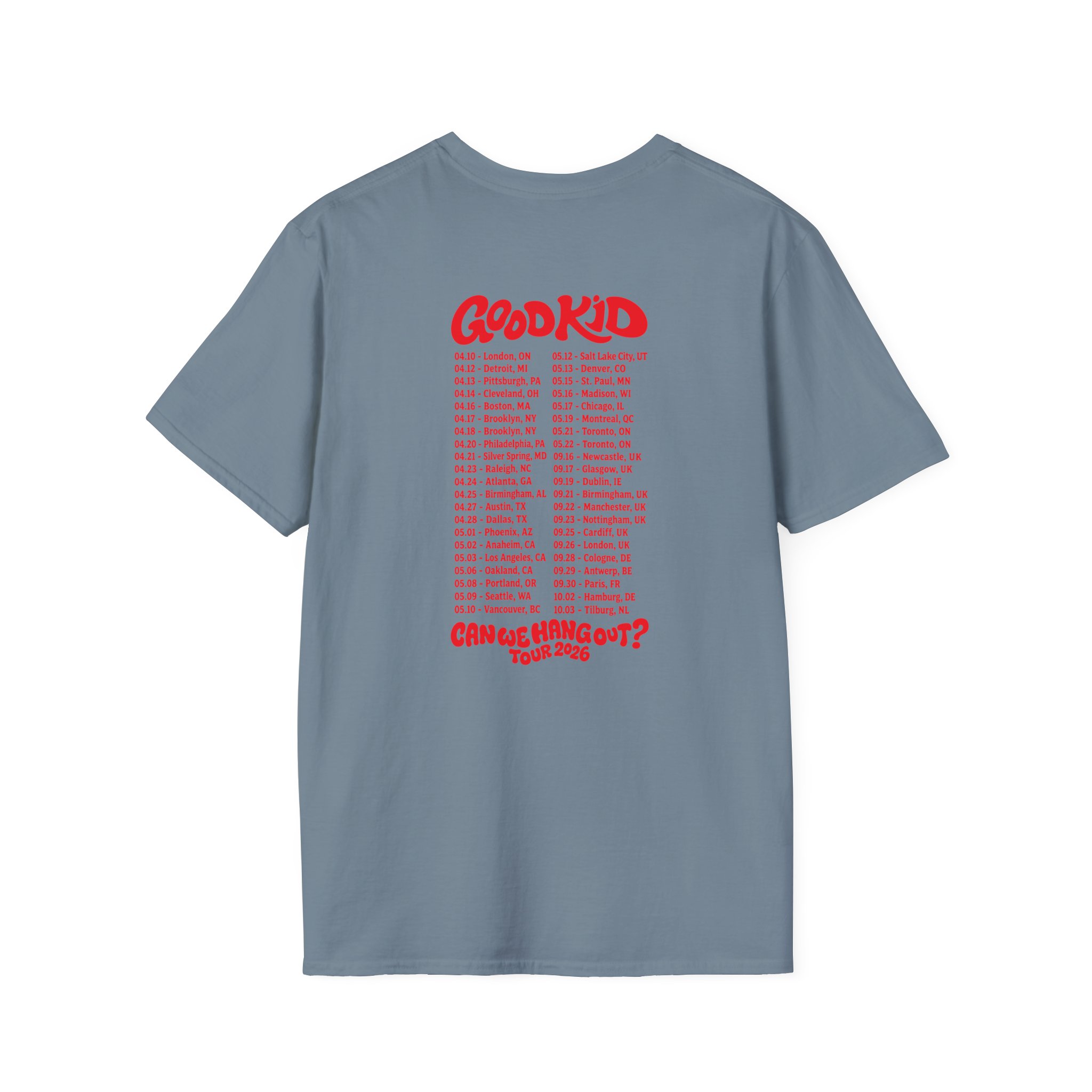 Good Kid Can We Hang Out Unisex Softstyle T-Shirt - Image 26