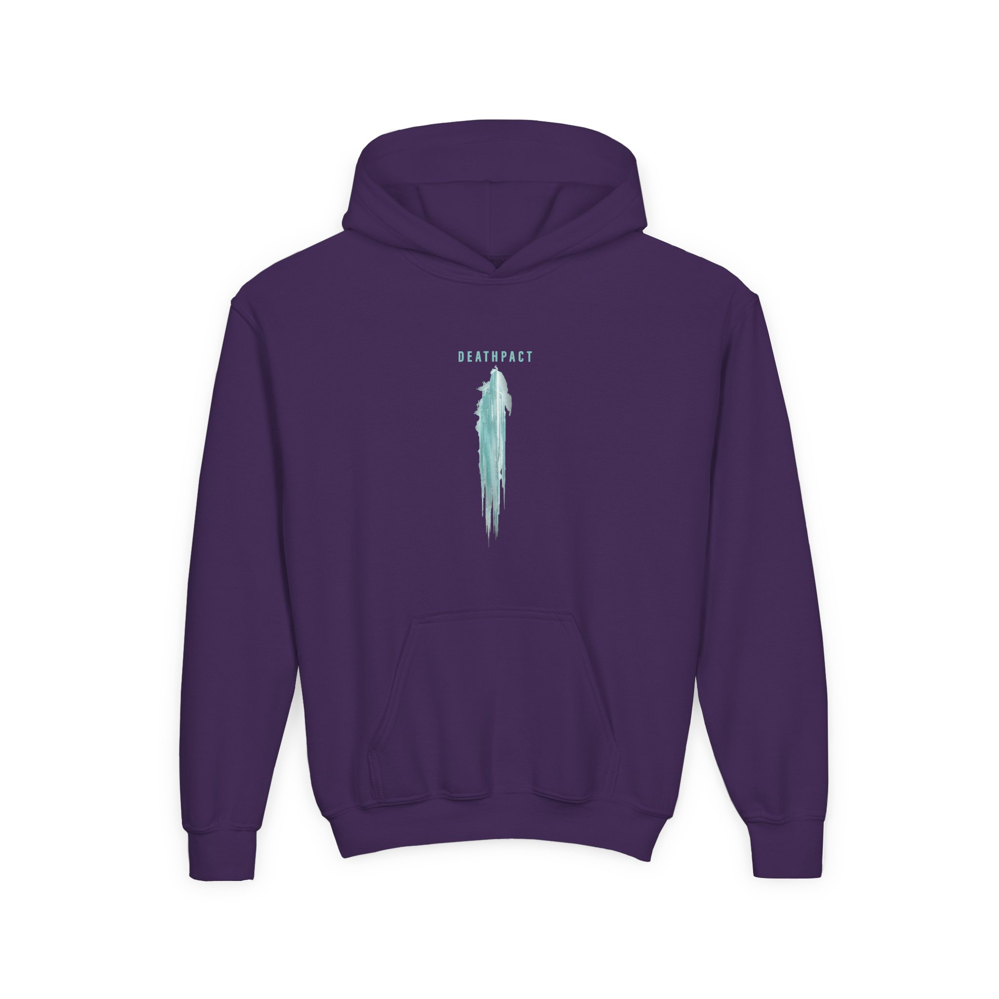 Deathpact Ice Crystal Youth Heavy Blend Hooded Sweatshirt - Image 13