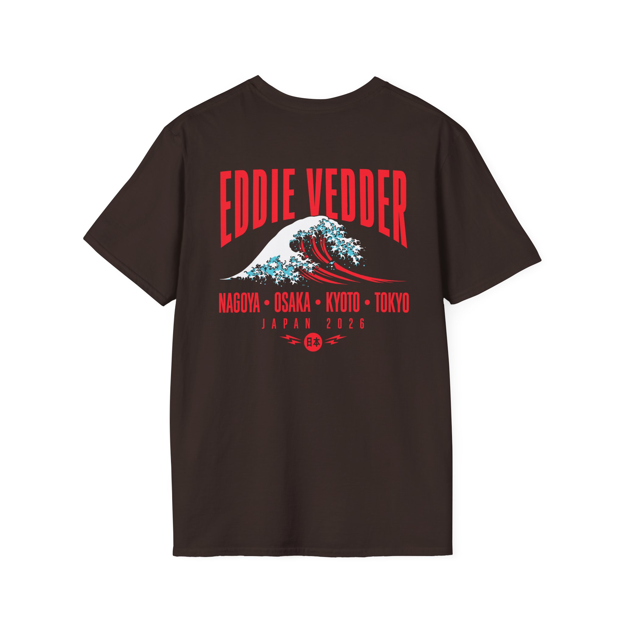 Eddie Vedder 2026 tour Unisex Softstyle T-Shirt - Image 4