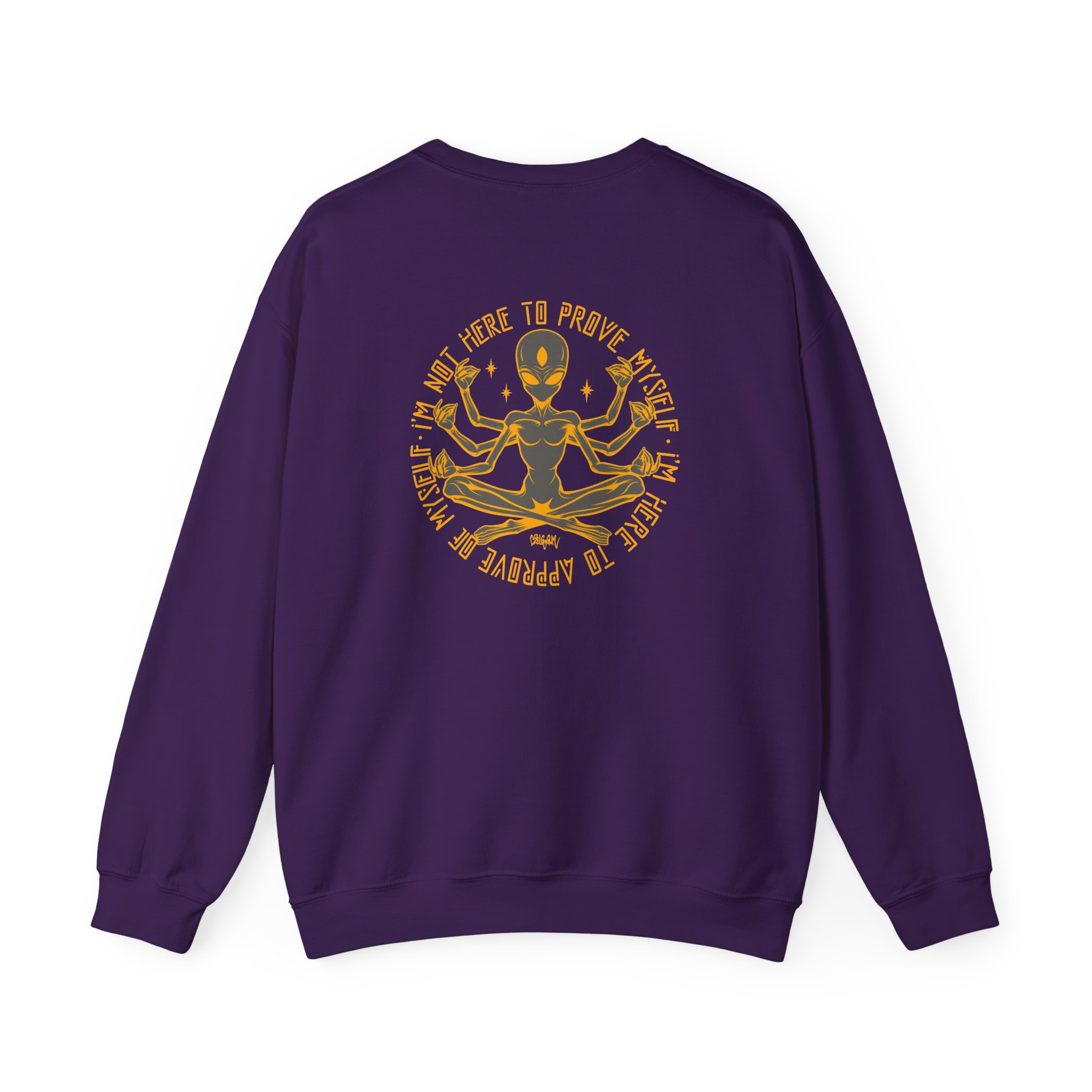 Lsdream Cosmic Upgrade Unisex Heavy Blend™ Crewneck Sweatshirt - Image 18