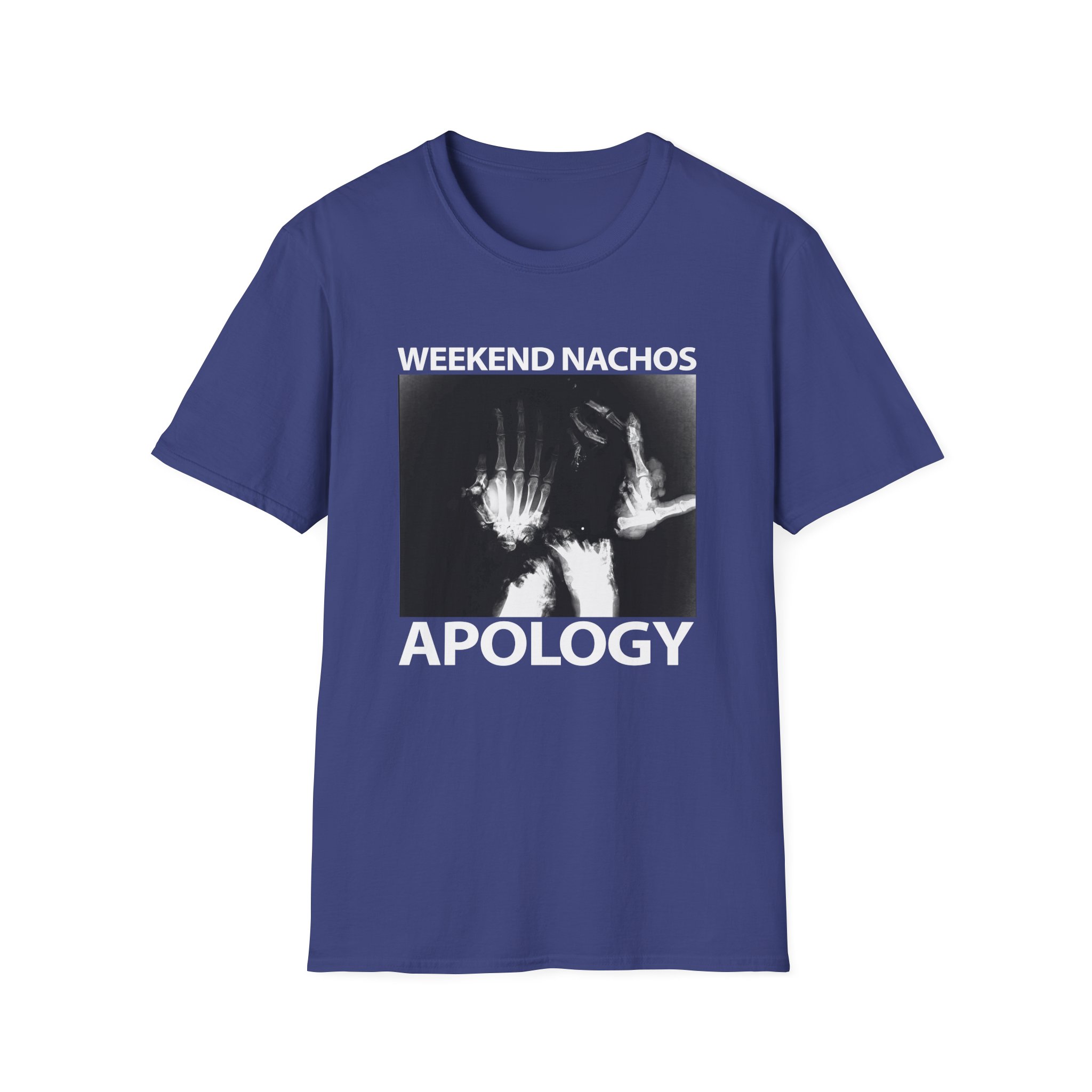 Weekend Nachos Apology Unisex Softstyle T-Shirt - Image 21