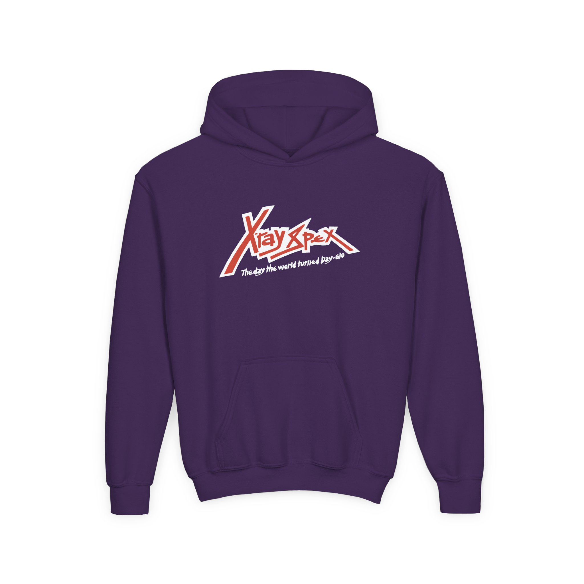 X-ray Spex Logo Youth Heavy Blend Hooded Sweatshirt - Image 13