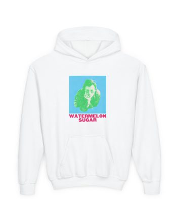 Love on Tour Watermelon Sugar Youth Heavy Blend Hooded Sweatshirt
