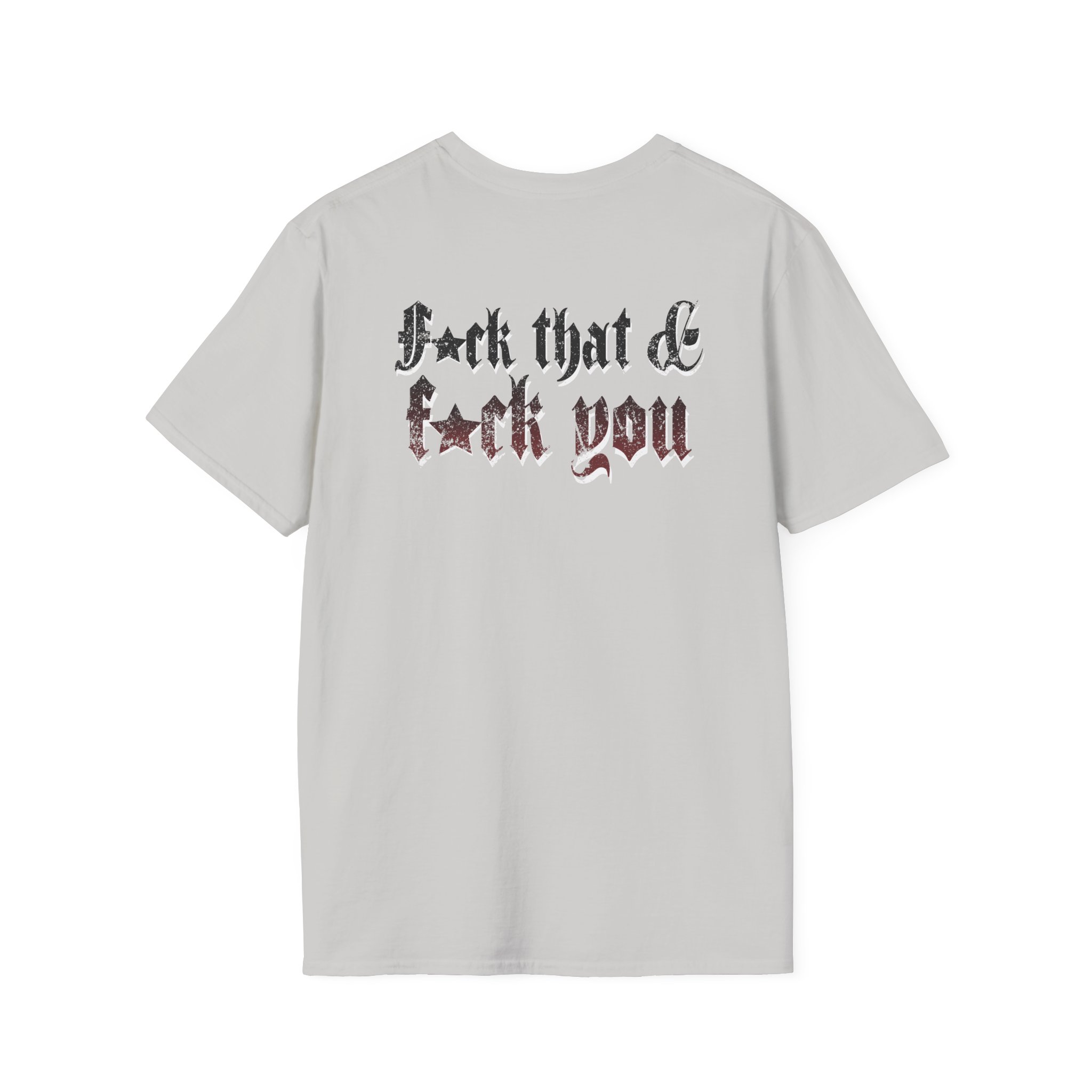 Hd F*ck You Unisex Softstyle T-Shirt - Image 6