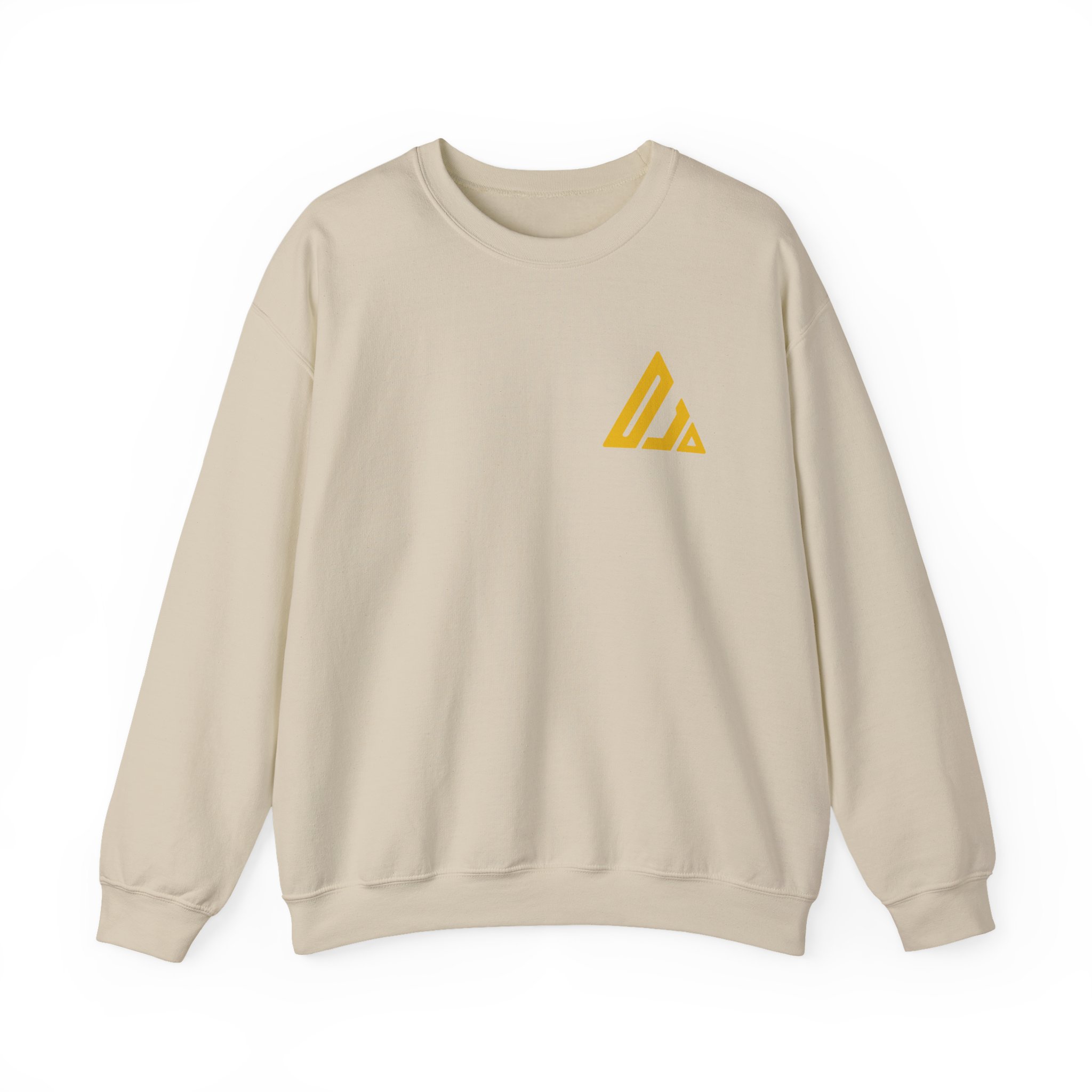 Djo Triangle Logo Unisex Heavy Blend™ Crewneck Sweatshirt - Image 5