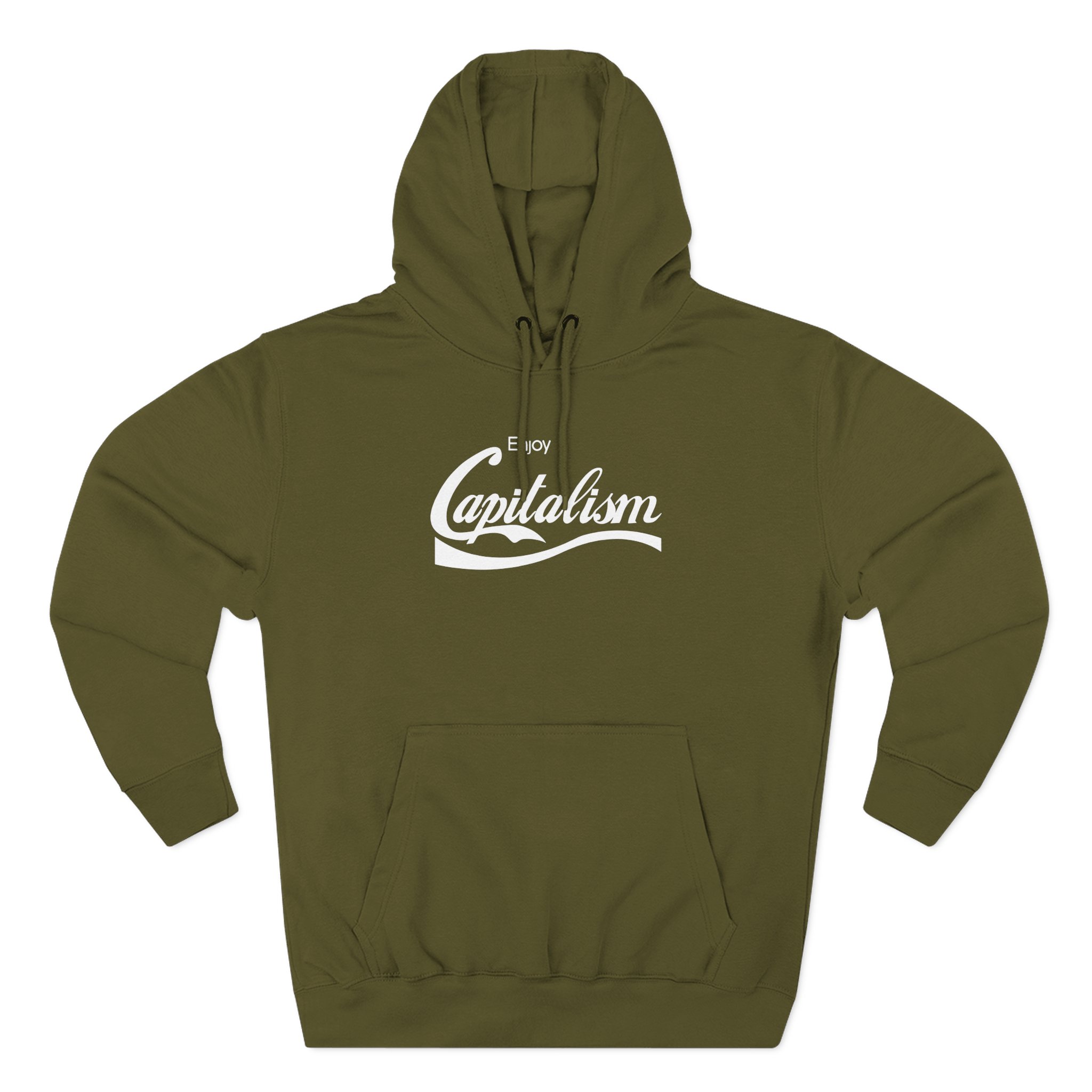 Valuetainment Enjoy Capitalism Three-Panel Fleece Hoodie - Image 5