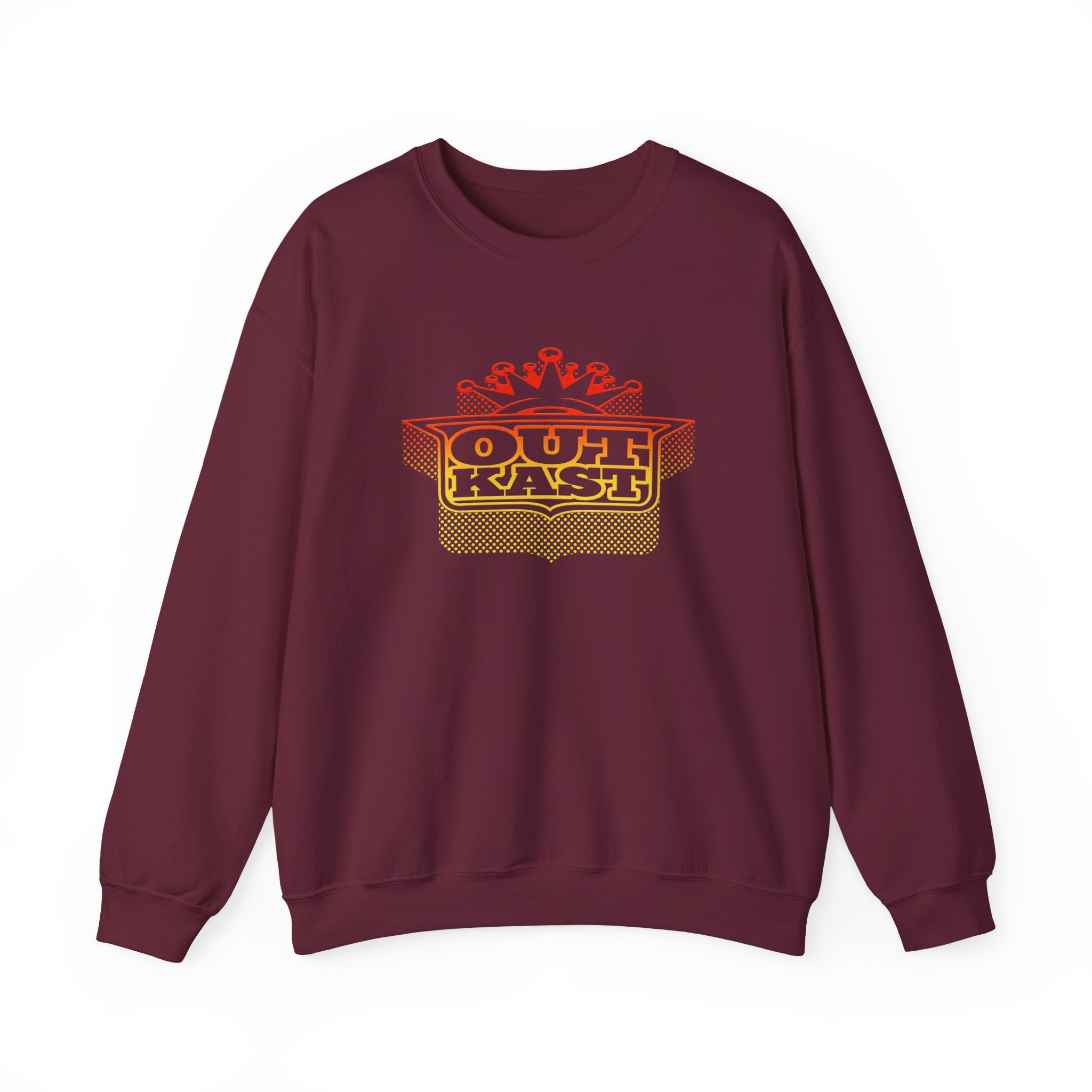 Outkast Gold Dot Logo Unisex Heavy Blend™ Crewneck Sweatshirt - Image 3