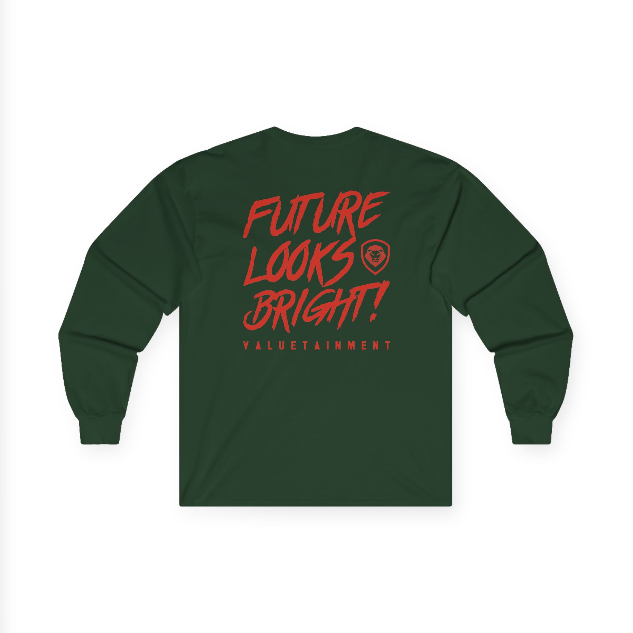 Valuetainment Future Looks Bright Unisex Ultra Cotton Long Sleeve Tee - Image 8