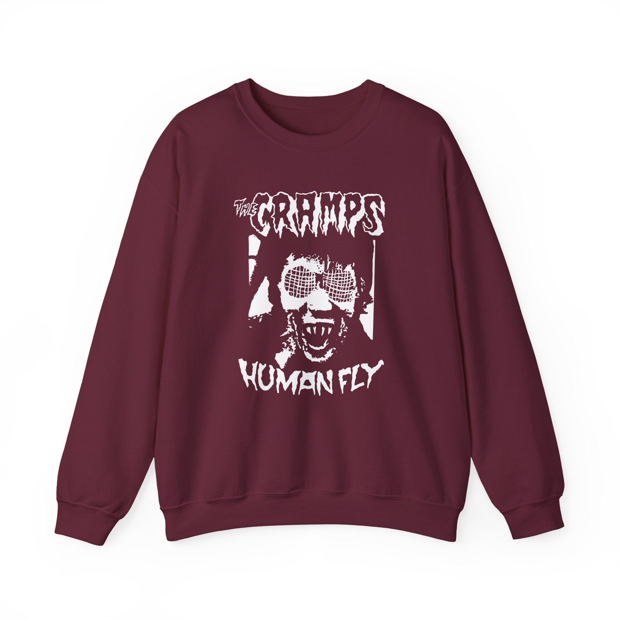 The Cramps Human Fly Unisex Heavy Blend™ Crewneck Sweatshirt - Image 3