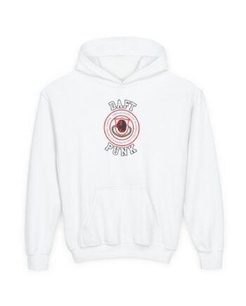 Daft Punk Youth Heavy Blend Hooded Sweatshirt