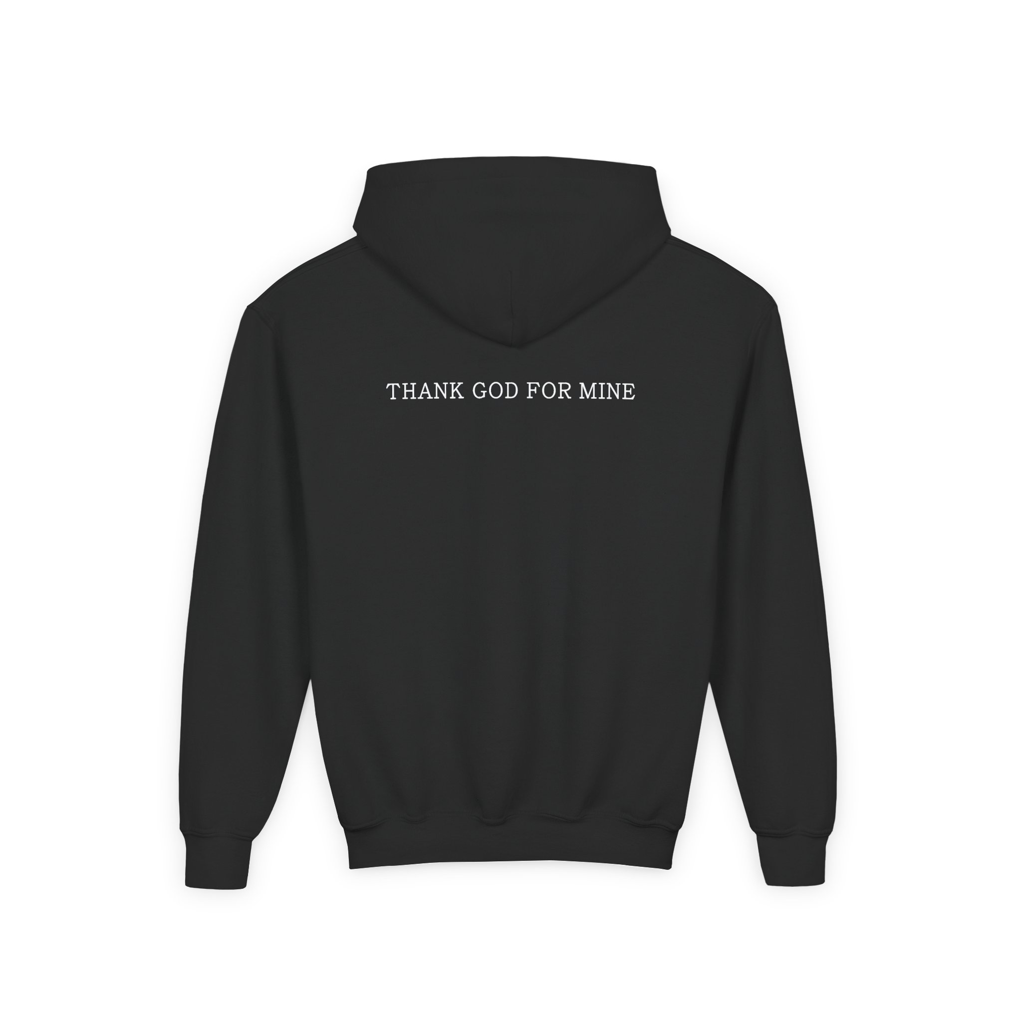 Megan Moroney God Bless the Girls Inside Out Youth Heavy Blend Hooded Sweatshirt - Image 2