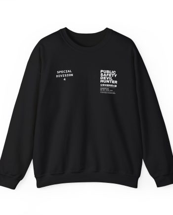 Chainsaw Man X Dim Mak Public Safety Unisex Heavy Blend™ Crewneck Sweatshirt