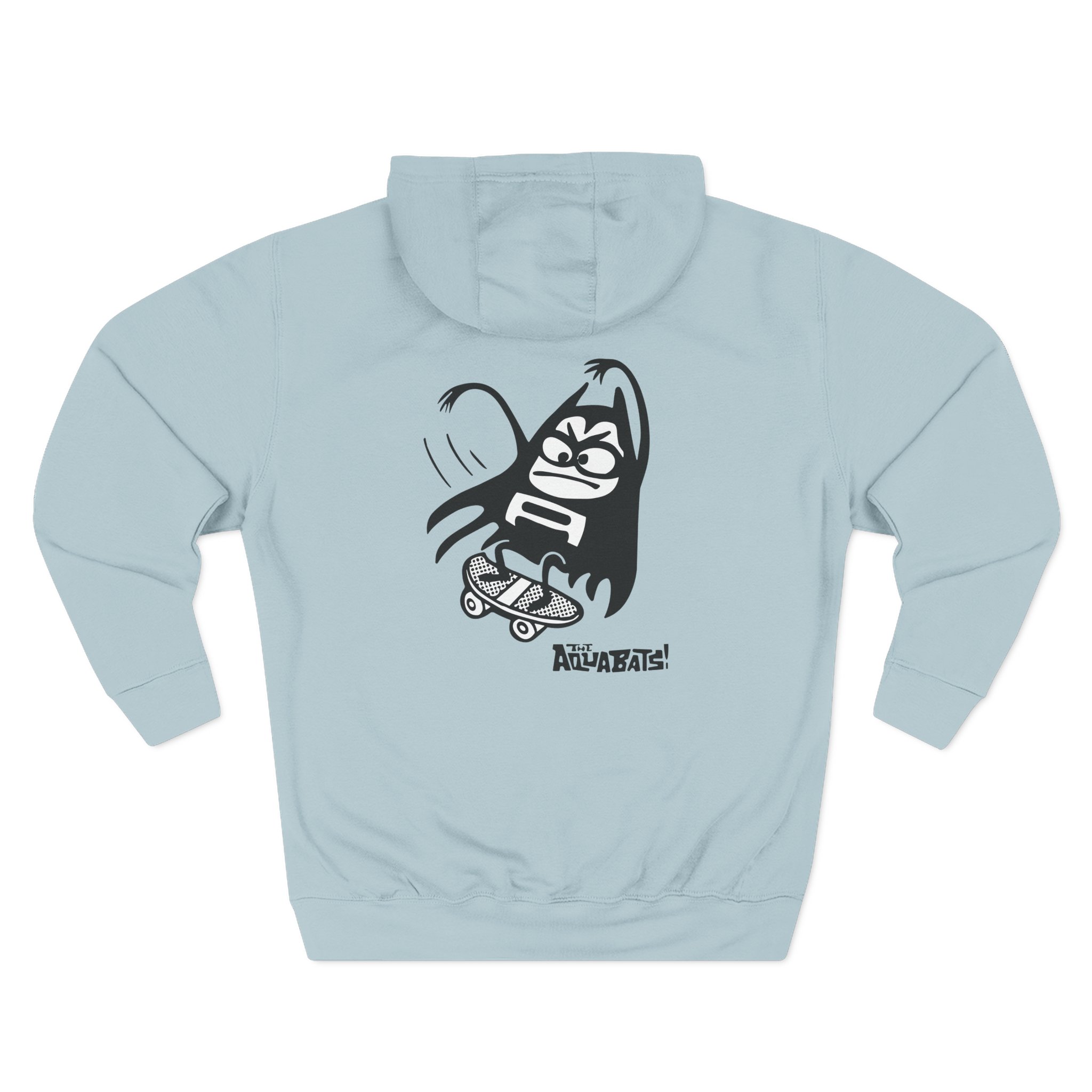 The Aquabats Lil Bat Skateboard Three-Panel Fleece Hoodie - Image 12