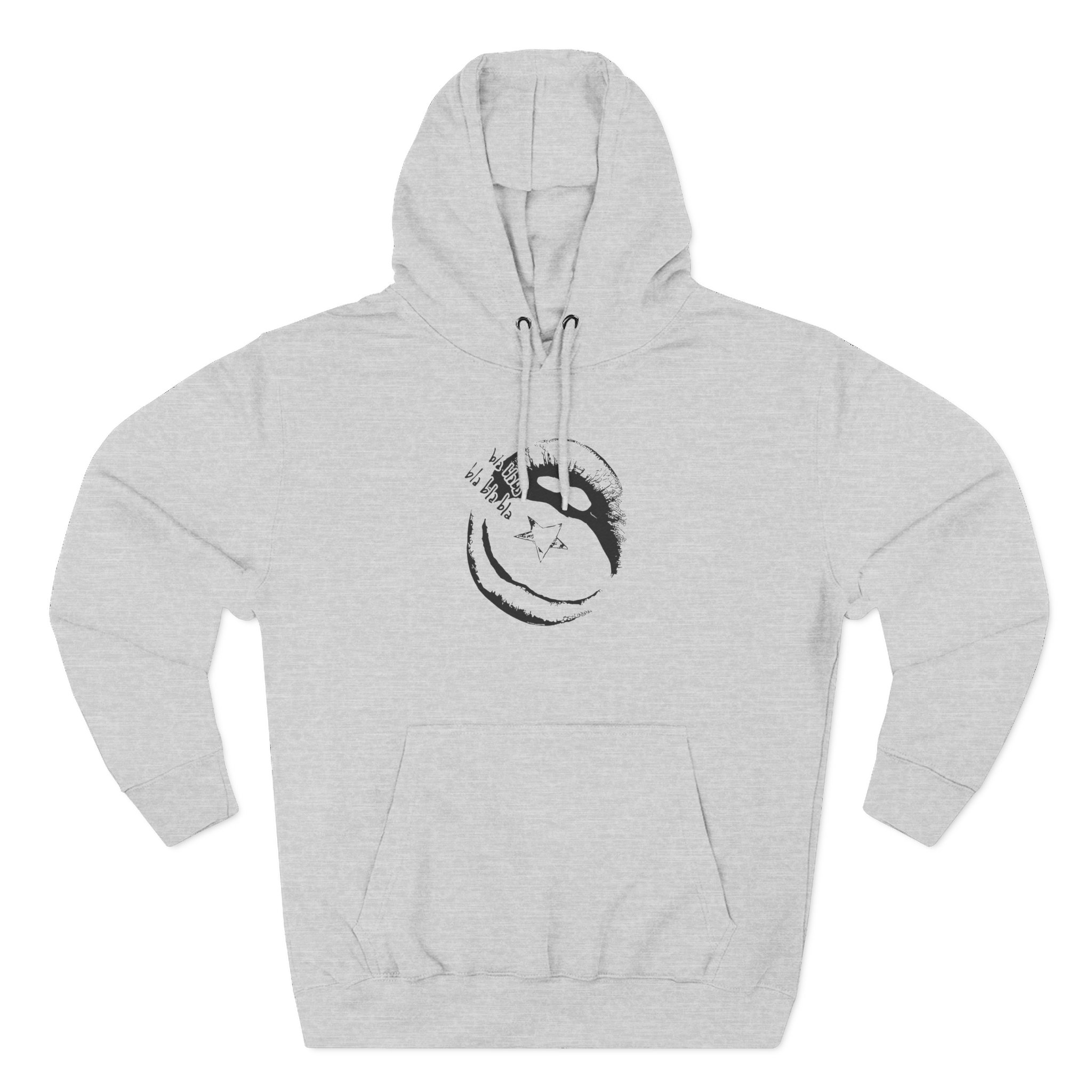 Maneskin BLA BLA BLA Three-Panel Fleece Hoodie - Image 5