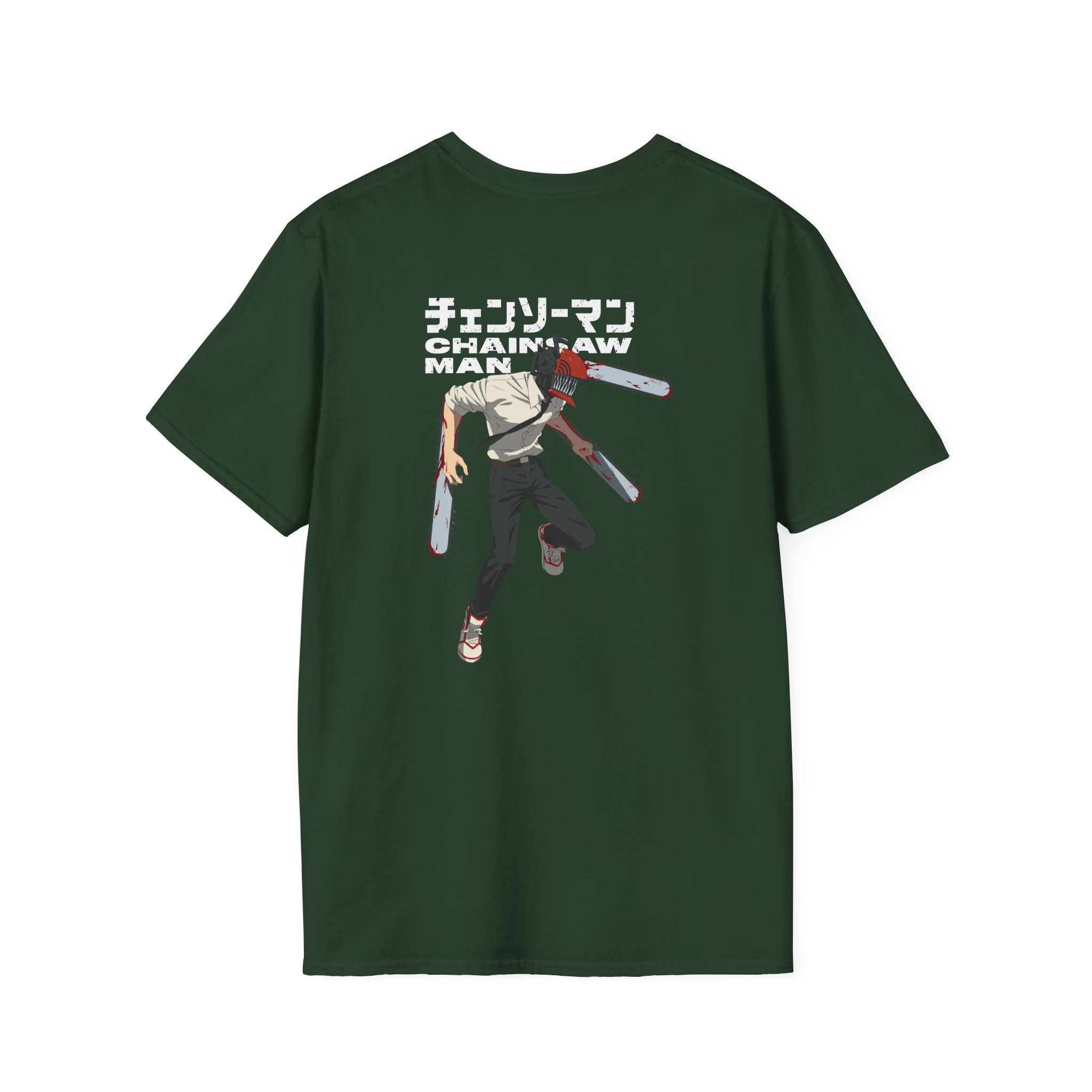 Chainsaw Man X Dim Mak Public Safety Unisex Softstyle T-Shirt - Image 8