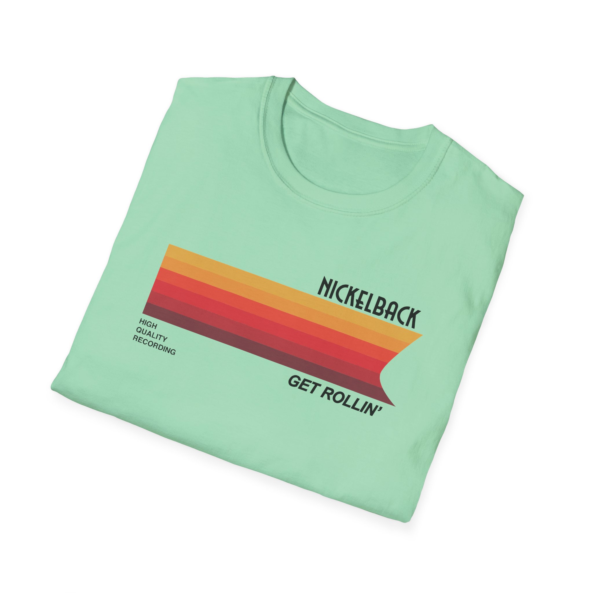 Nickelback Vhs Vintage Unisex Softstyle T-Shirt - Image 10