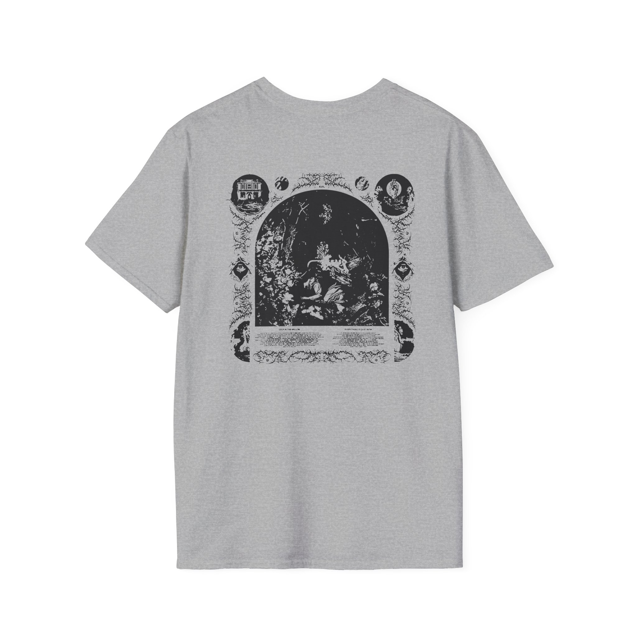 Knocked Loose Quiet Now Unisex Softstyle T-shirt - Image 10