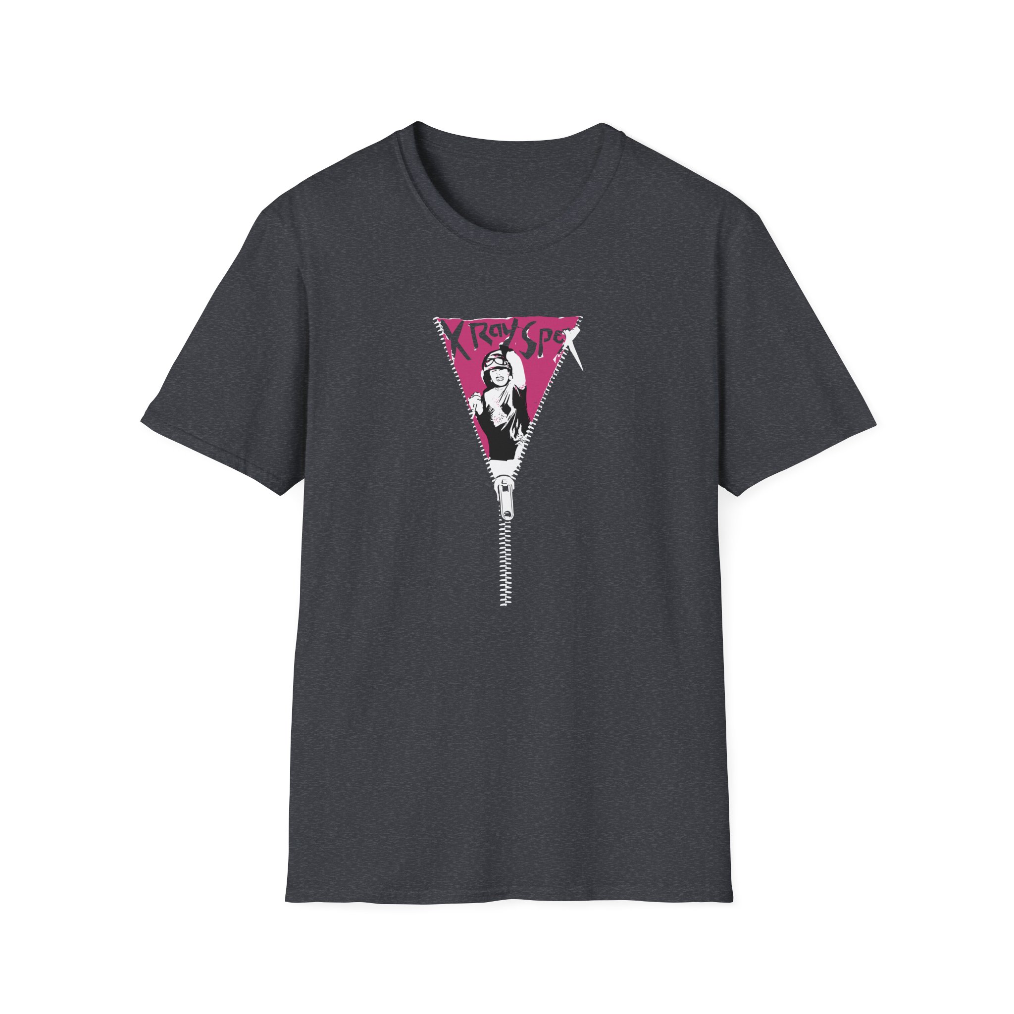 X-ray Spex Zipper Unisex Softstyle T-Shirt - Image 17