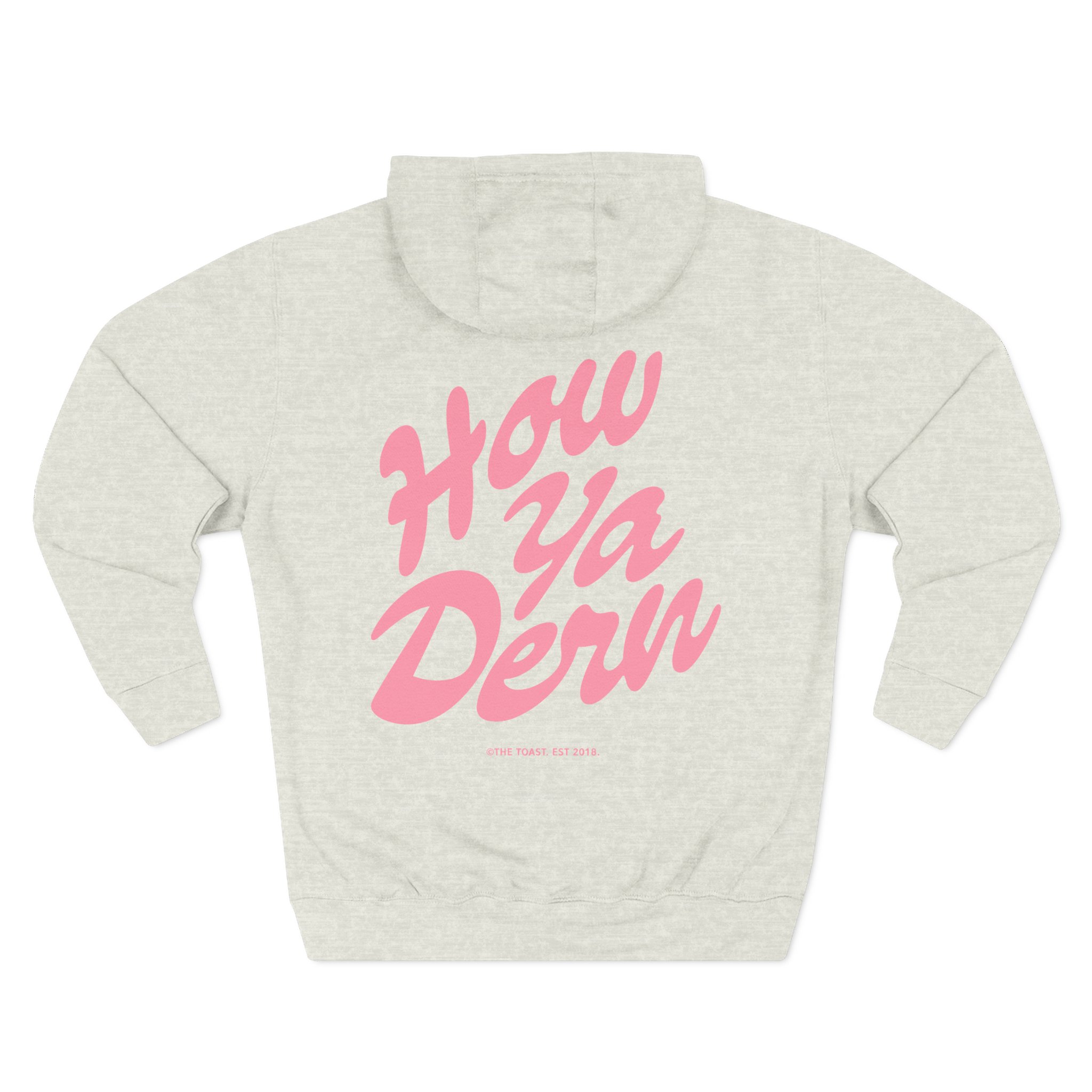 The Toast How Ya Dern Three-Panel Fleece Hoodie - Image 12