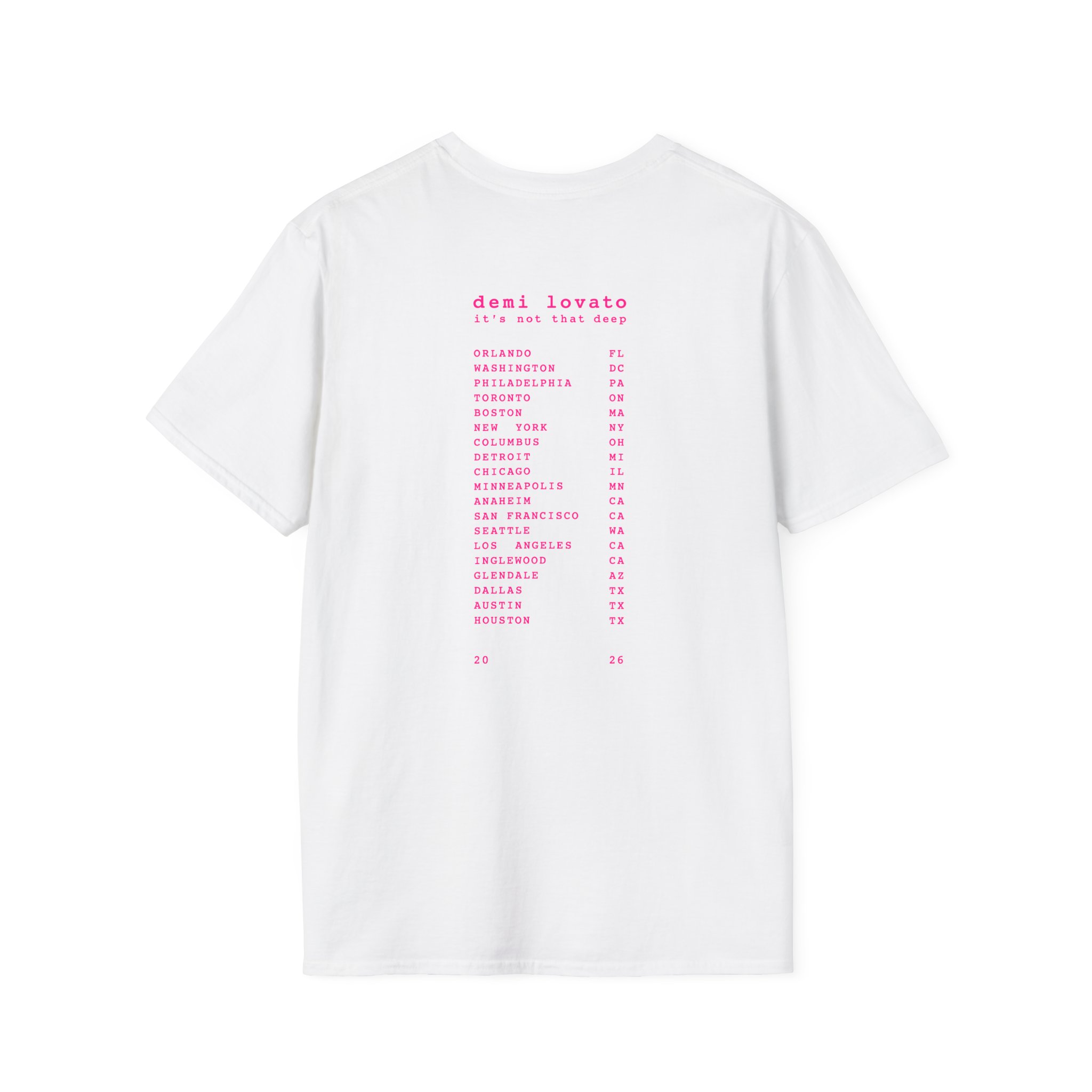 D L Unisex Softstyle T-Shirt - Image 2